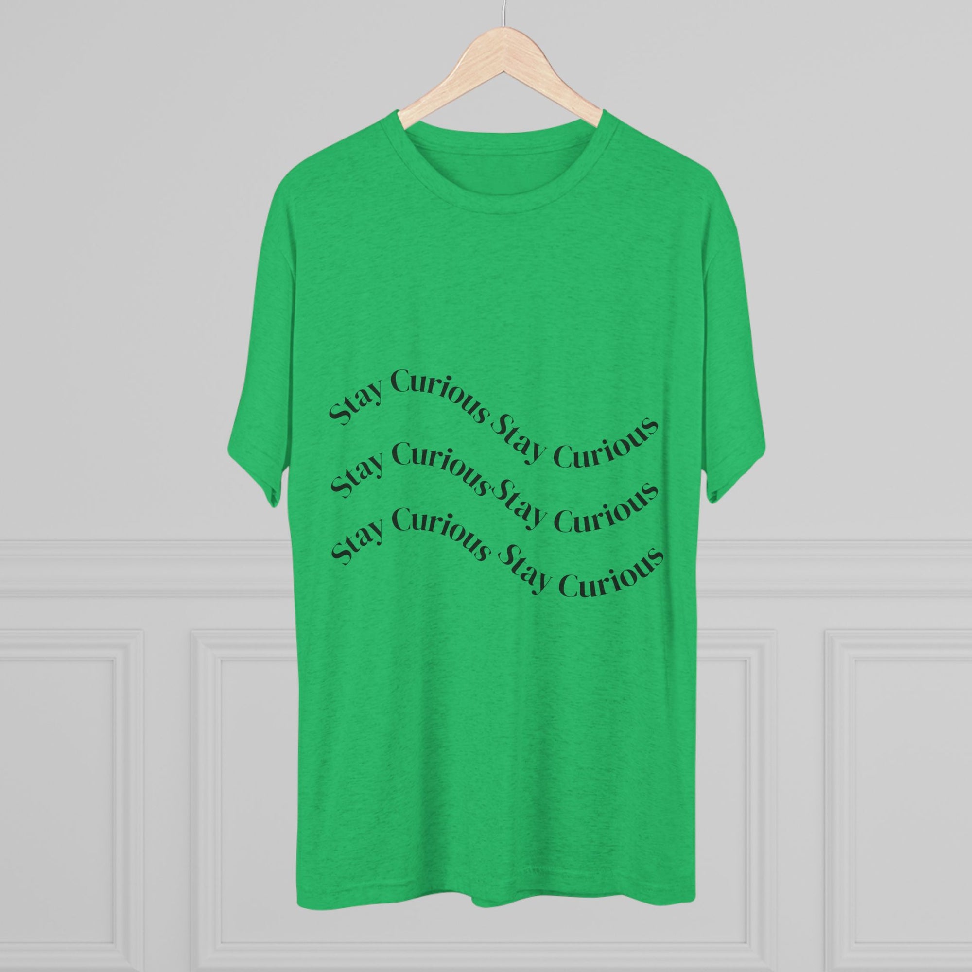 Crew Tee Stay Curious Wave Shirt