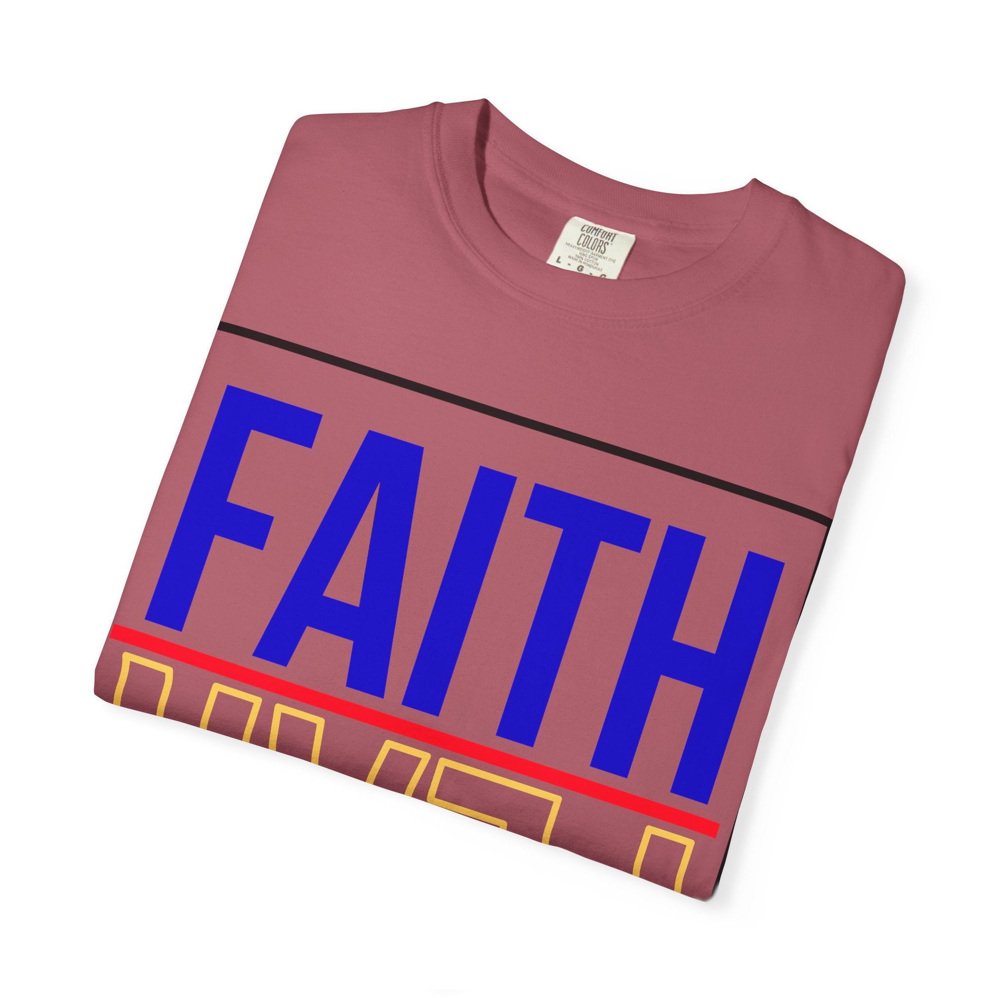 Unisex Faith & Fear T-Shirt, Inspirational Tee, Positive Message, Gift for Friends, Faith-Based Apparel, Casual Wear, Christian Merch
