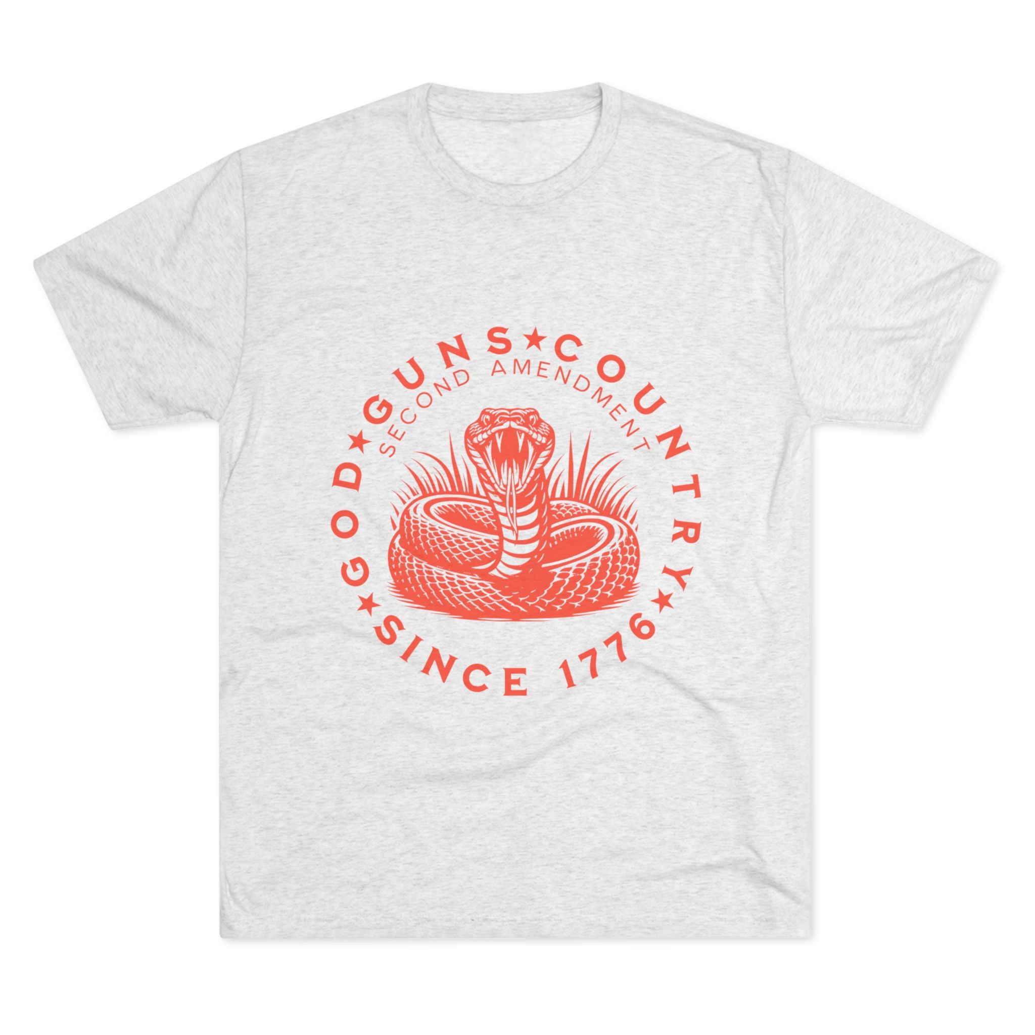 Unisex Tri-Blend Crew Tee featuring Second Amendment Design | Casual Wear for Patriots, Gifts for Gun Enthusiasts, Independence Day [...]