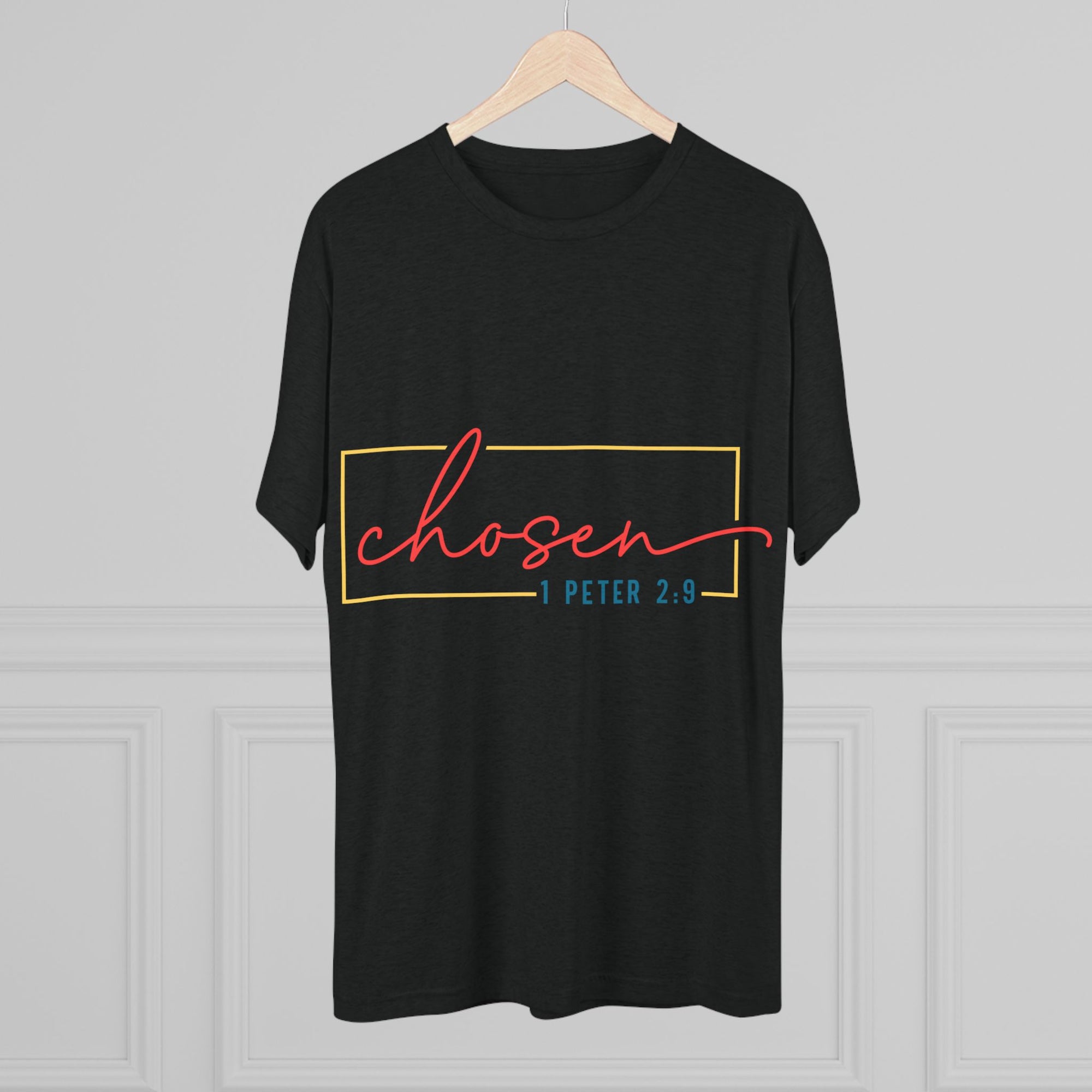 Faith-Inspired Unisex Tee, Chosen Comfort Shirt, Inspirational Crew T-Shirt, Casual Daily Wear, Gift for Believers