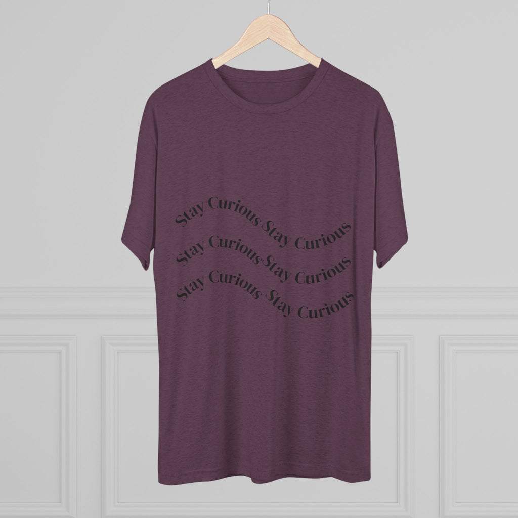Crew Tee Stay Curious Wave Shirt