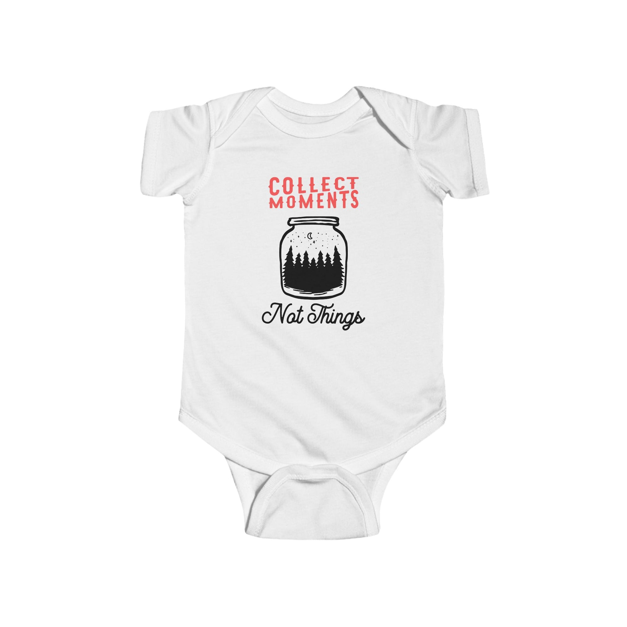 Infant Bodysuit - Collect Moments not things Design