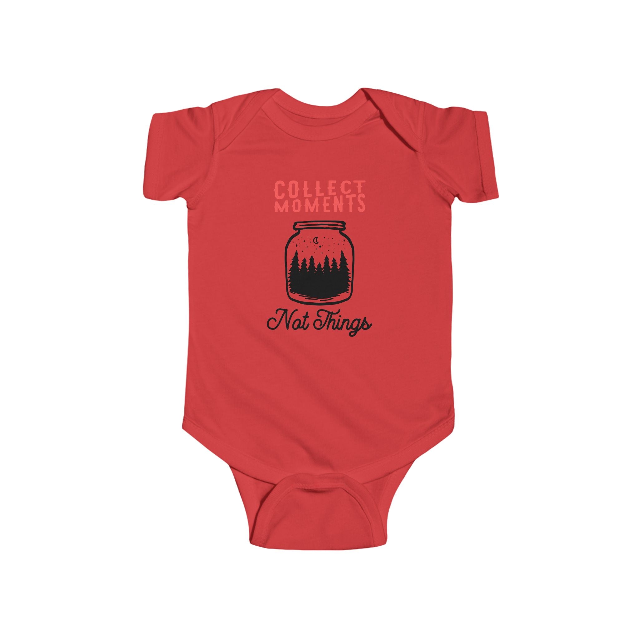 Infant Bodysuit - Collect Moments not things Design