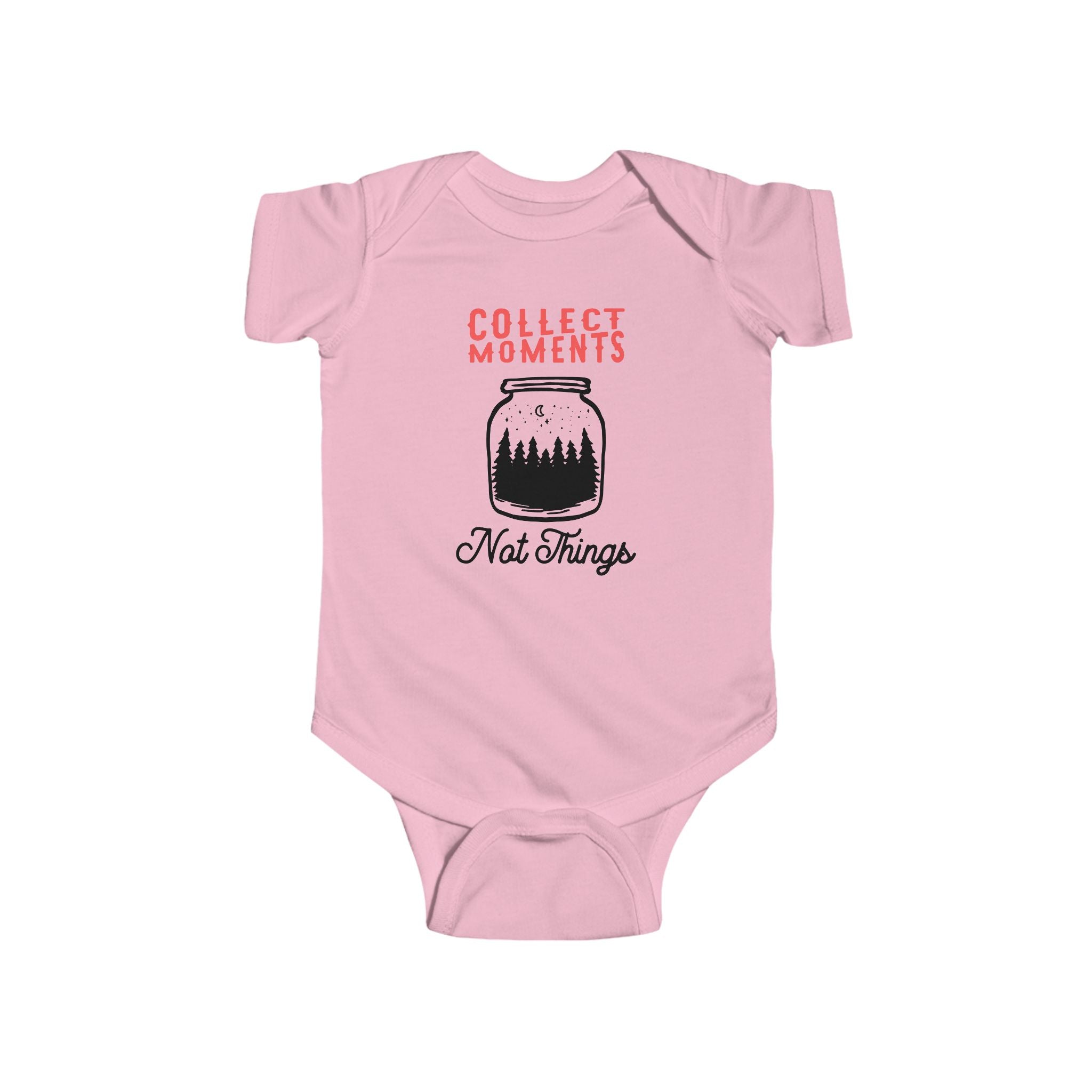 Infant Bodysuit - Collect Moments not things Design