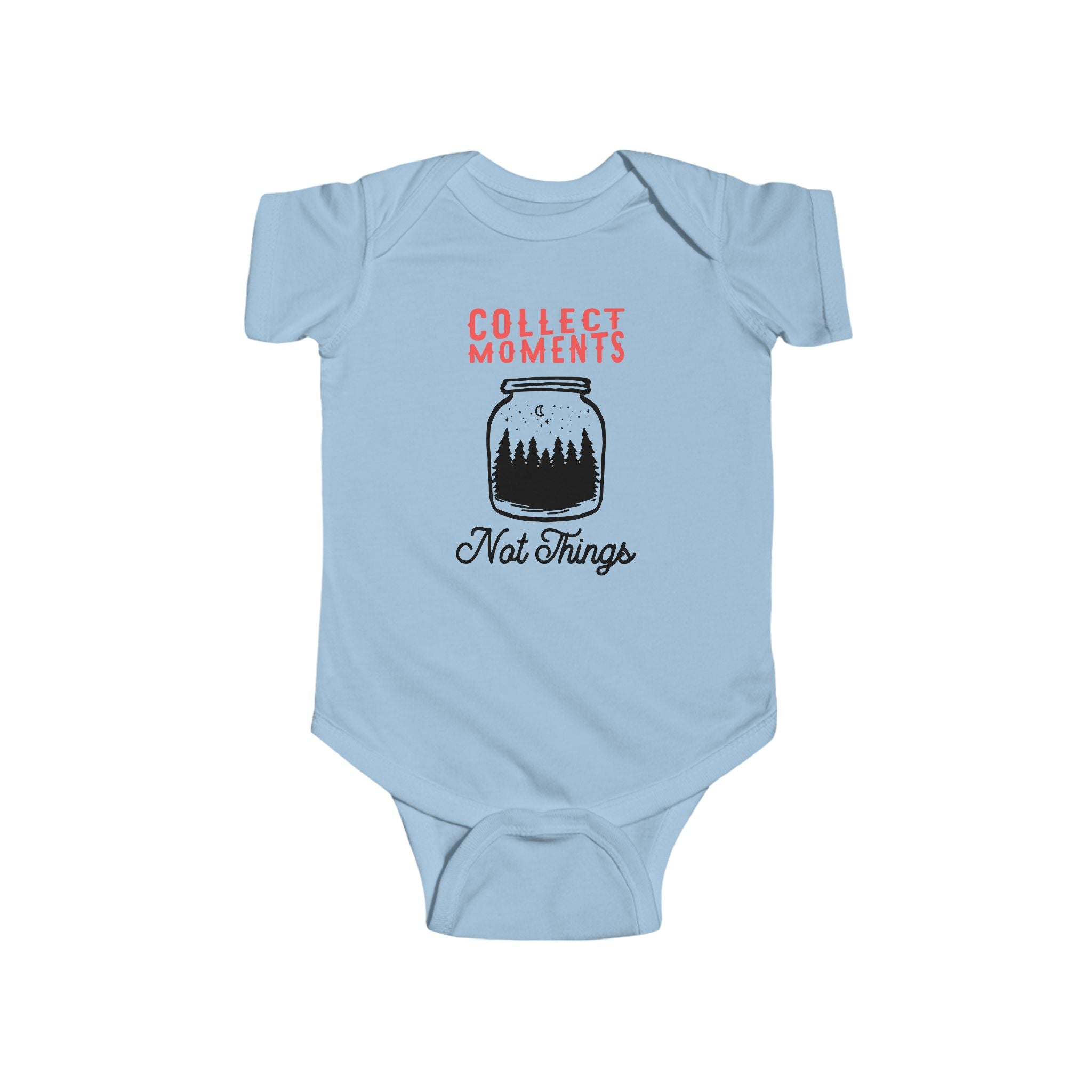 Infant Bodysuit - Collect Moments not things Design