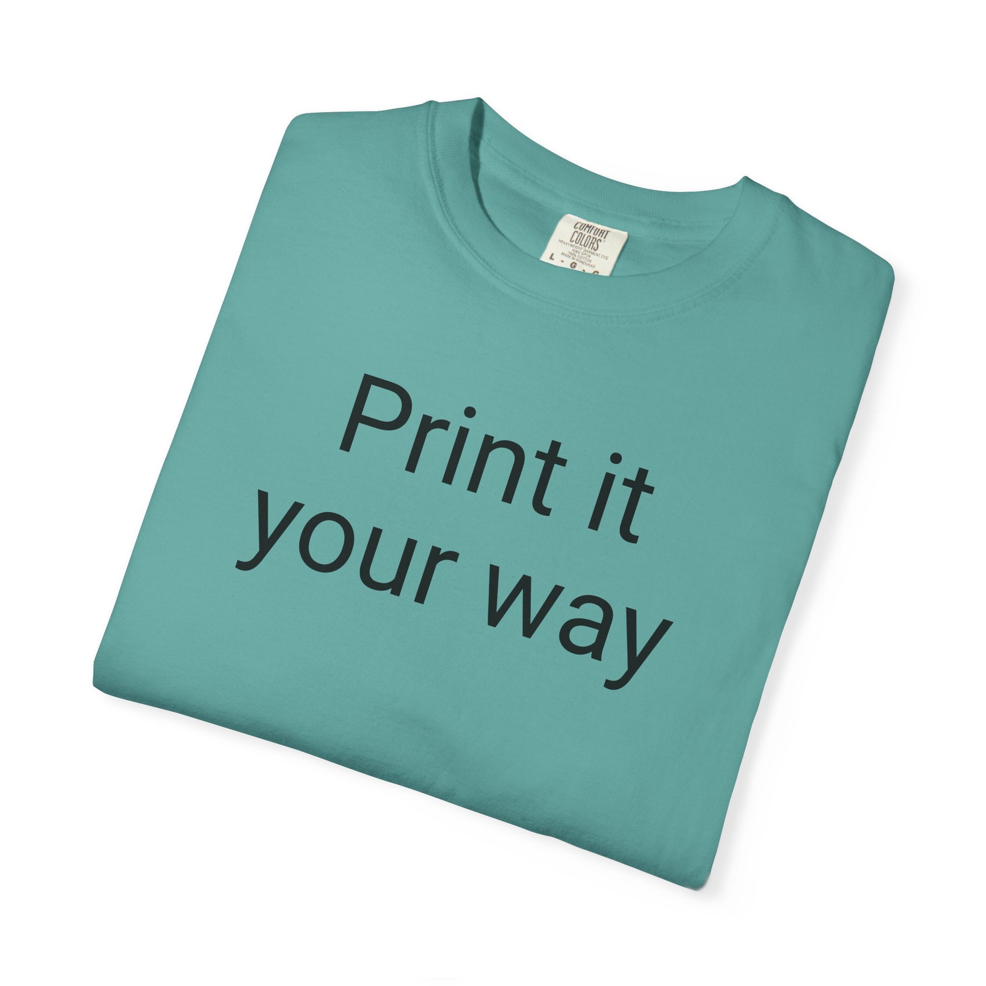 Customizable Unisex T-Shirt | Print It Your Way | Gift for Friends, DIY Fashion, Casual Wear, Birthday Gift, Personalize Your Style
