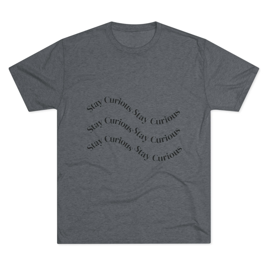 Crew Tee Stay Curious Wave Shirt