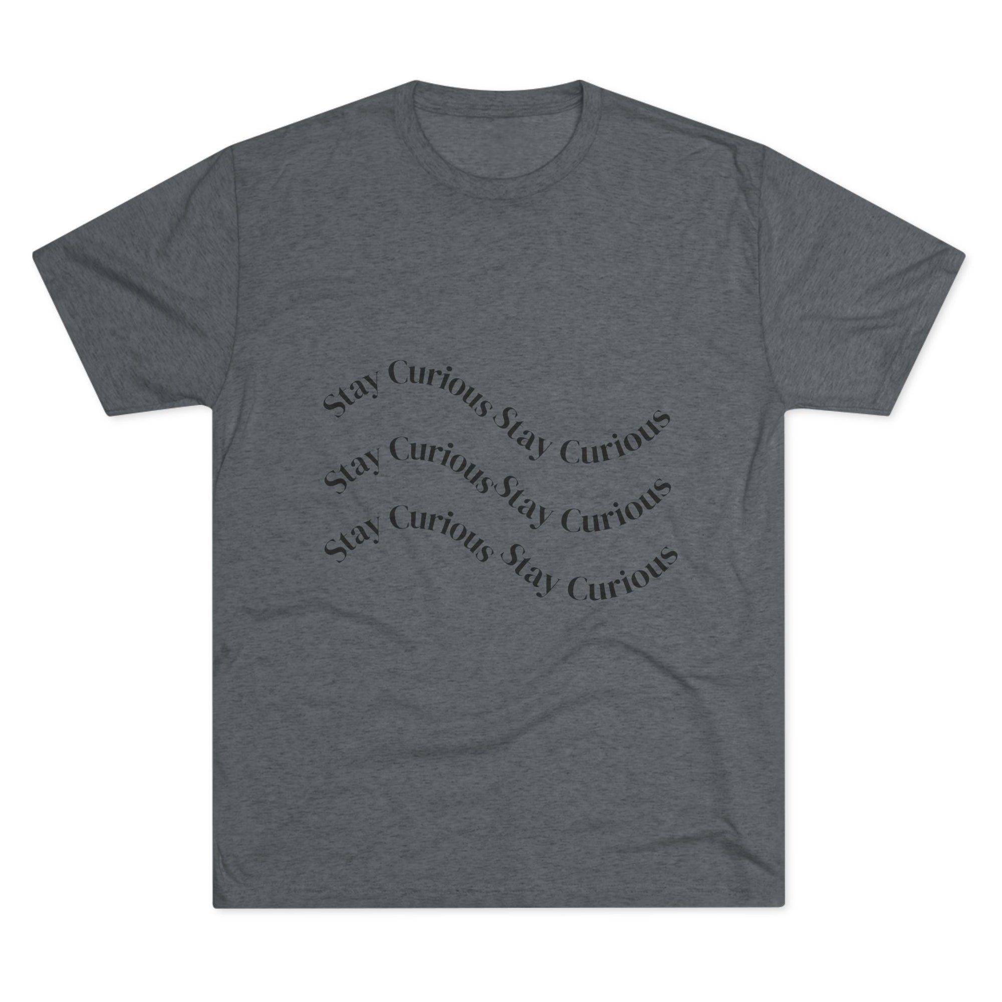 Crew Tee Stay Curious Wave Shirt