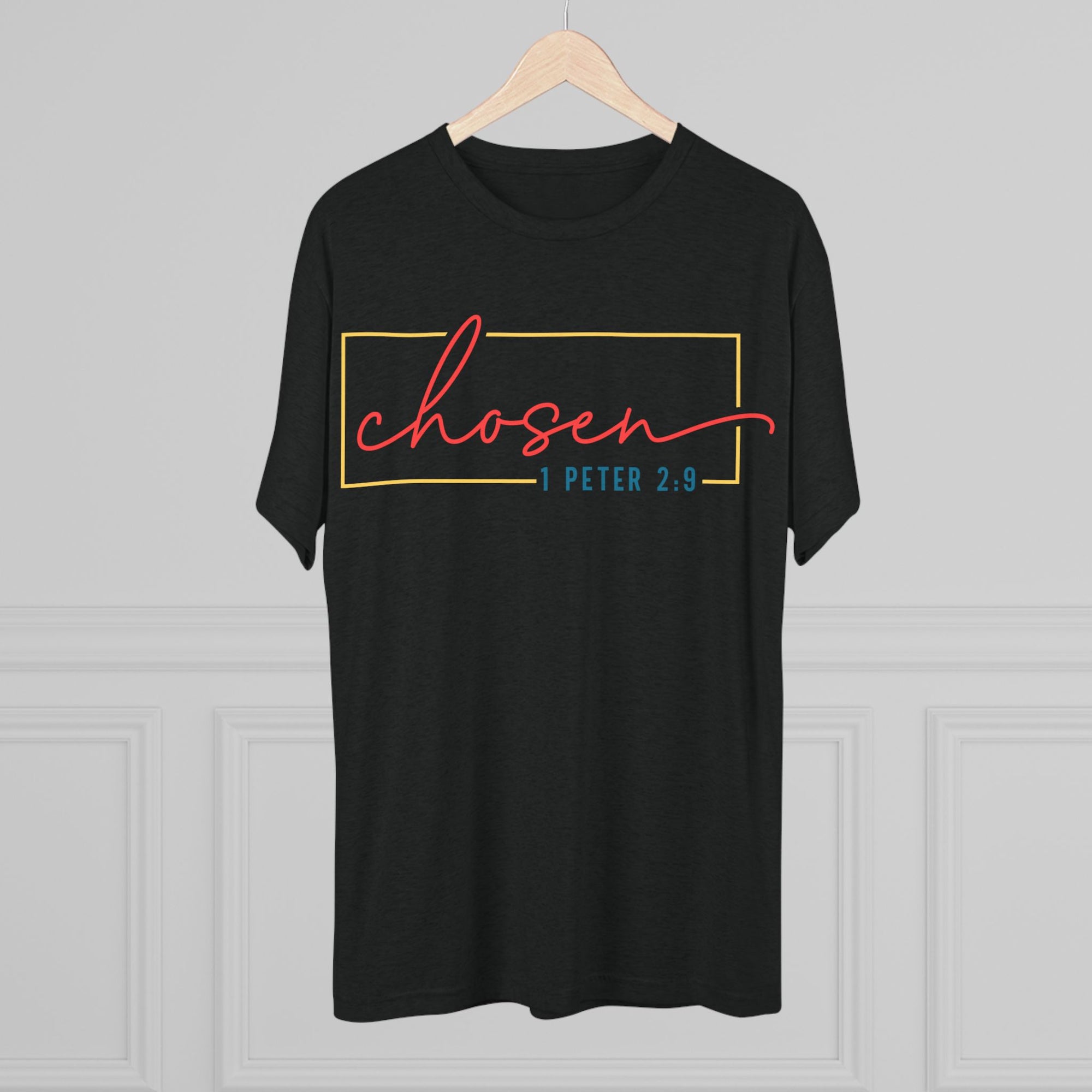 Faith-Inspired Unisex Tee, Chosen Comfort Shirt, Inspirational Crew T-Shirt, Casual Daily Wear, Gift for Believers