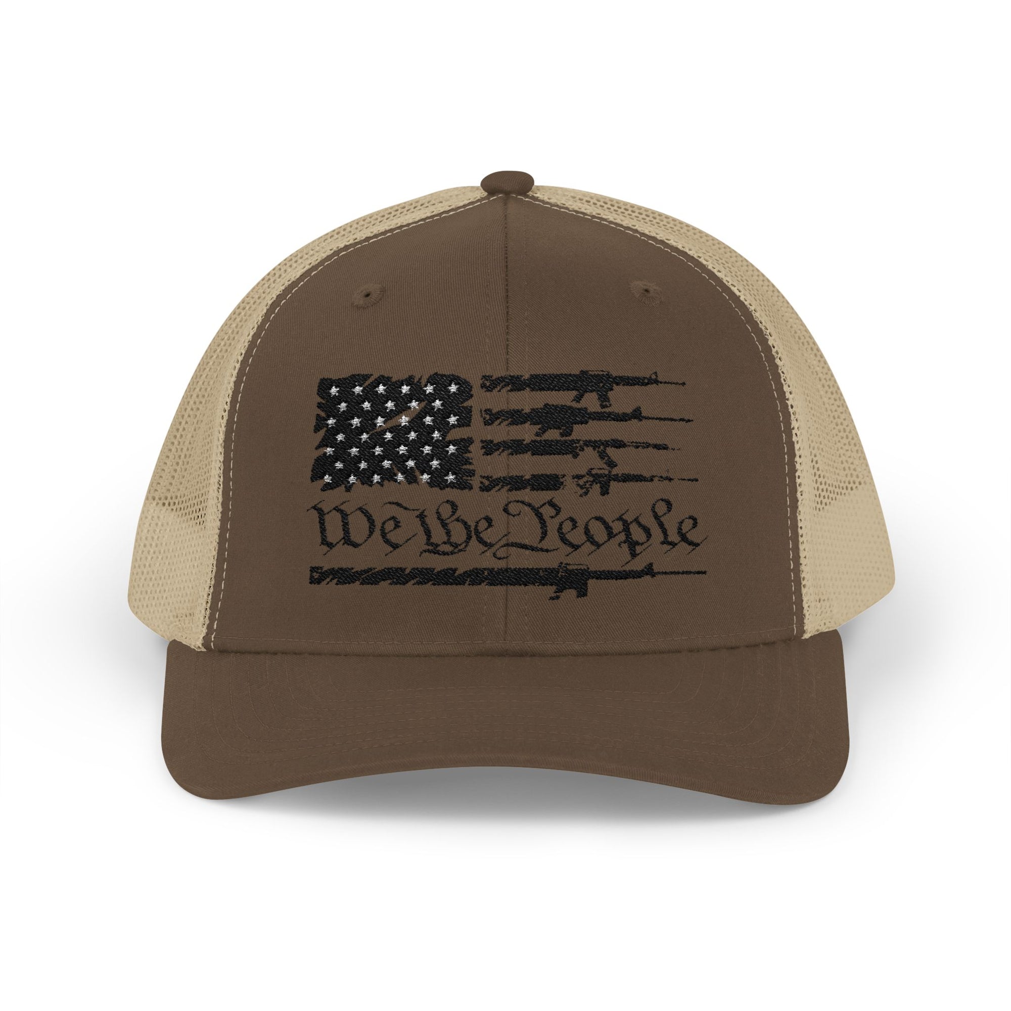 We Be People Snapback Trucker Cap | Patriotic Hat, Casual Cap, American Flag Cap, Perfect for Everyday Wear, Gift for Him/Her