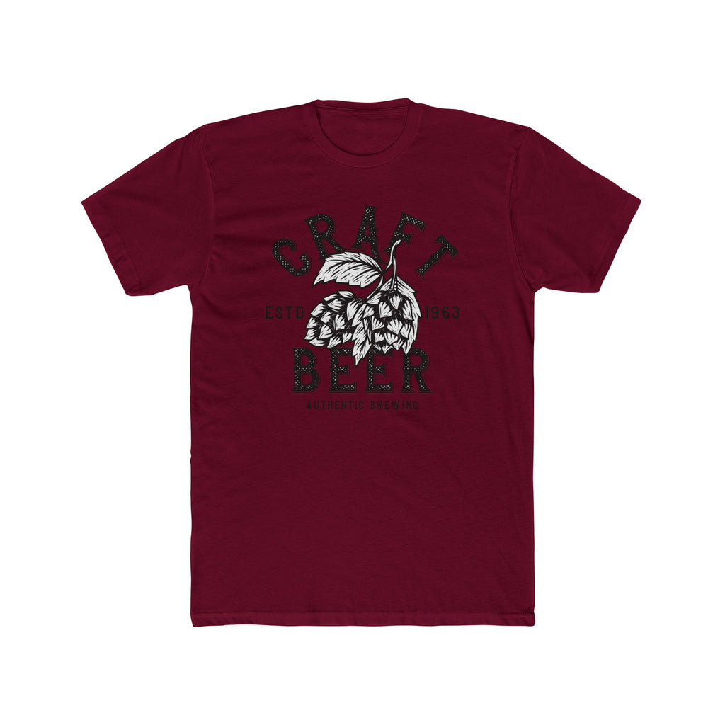 Craft Beer Unisex Cotton Tee, Perfect for Beer Lovers, Birthday Gift, Casual Wear, Homebrew Events