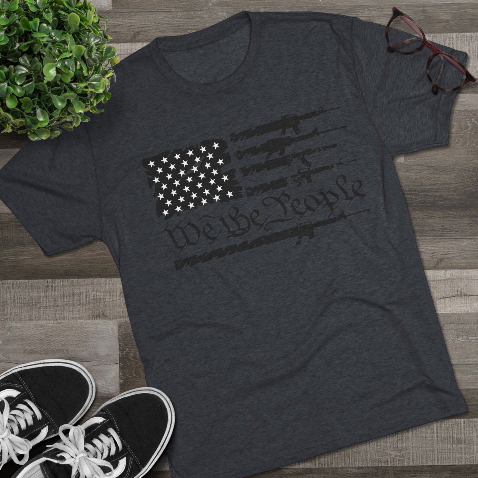 Gun Flag Tee - Unisex Crew