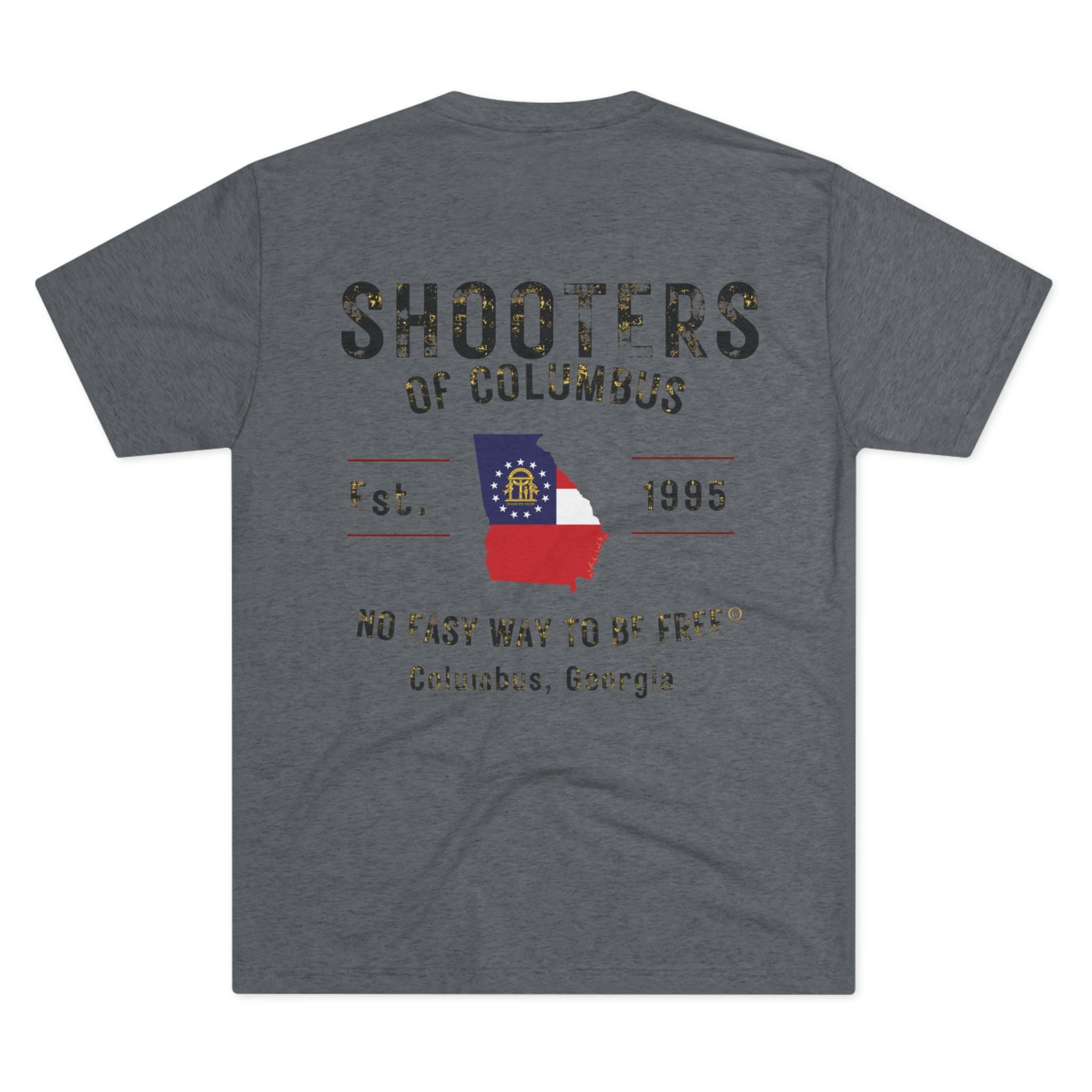 Georgia Spirit Tri-Blend Tee - Vintage Style Shirt, Unisex Graphic Tee, Perfect for Game Days, Casual Outings, Gifts