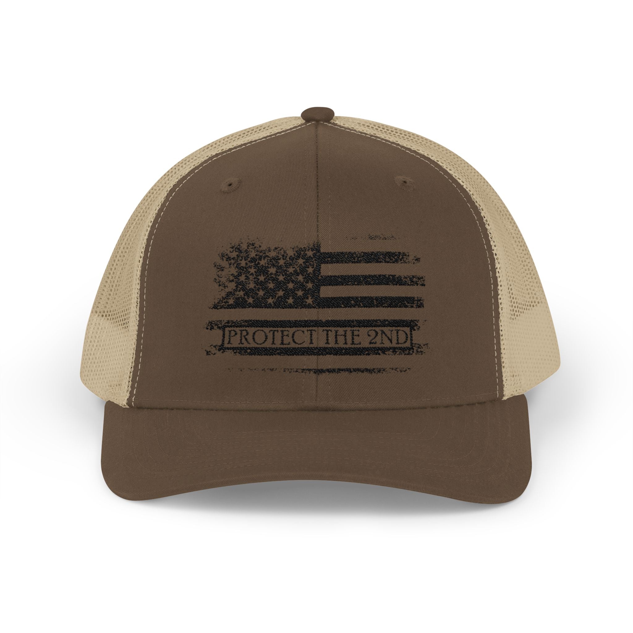 Snapback Cap American Flag Protect the 2nd