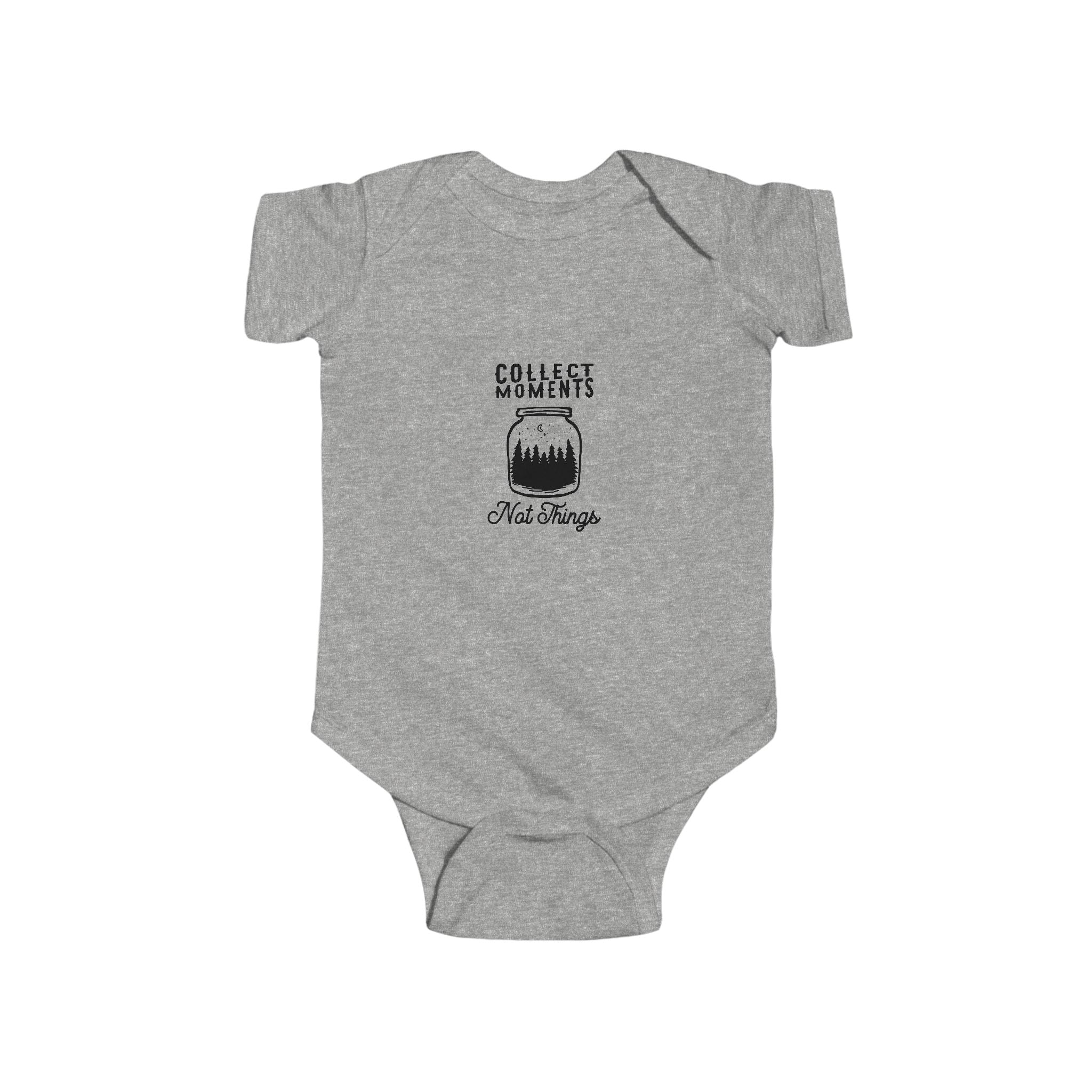 Infant Bodysuit - Collect Moments not things Design