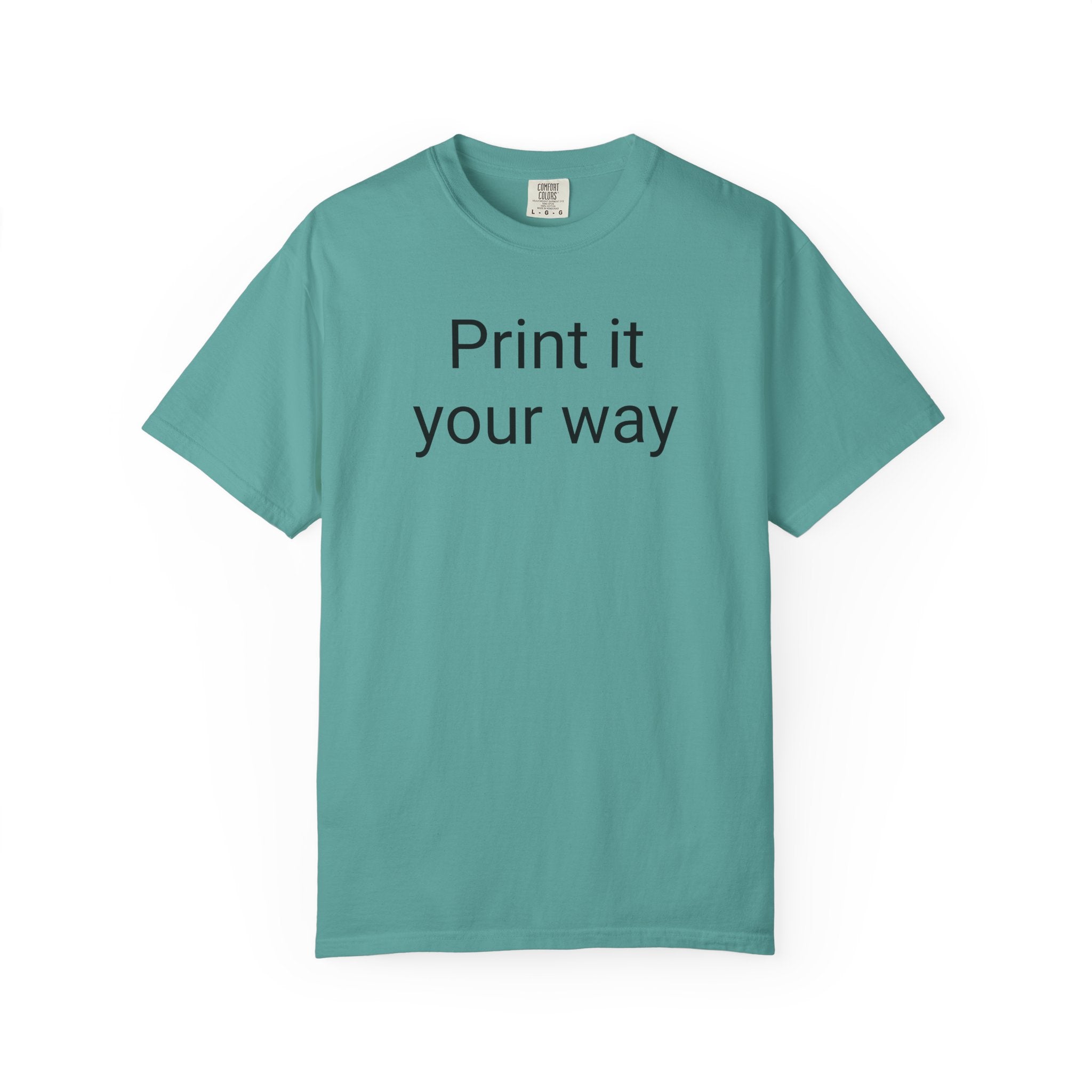 Customizable Unisex T-Shirt | Print It Your Way | Gift for Friends, DIY Fashion, Casual Wear, Birthday Gift, Personalize Your Style