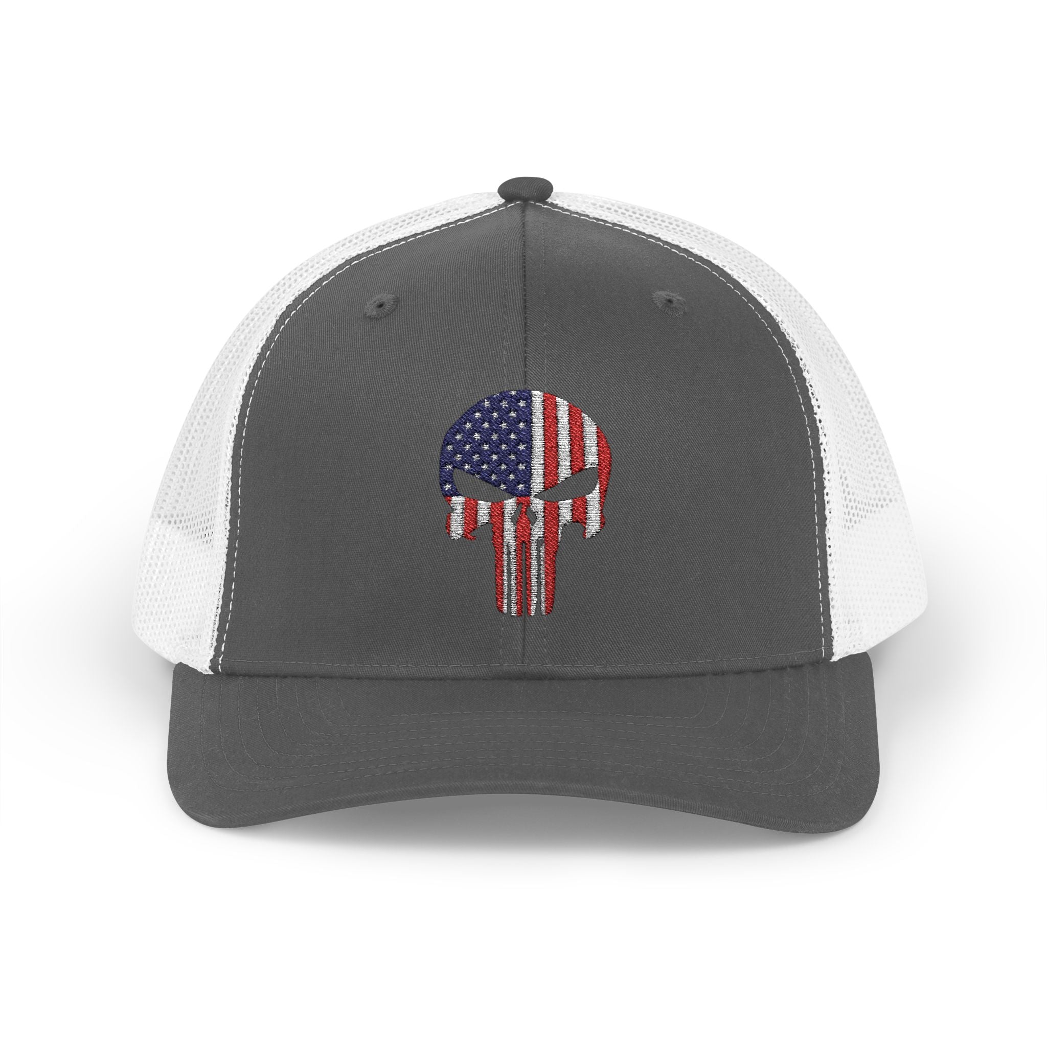 Patriotic Snapback Trucker Cap | American Flag Style | Perfect for Summer, BBQs, Road Trips, and Casual Wear