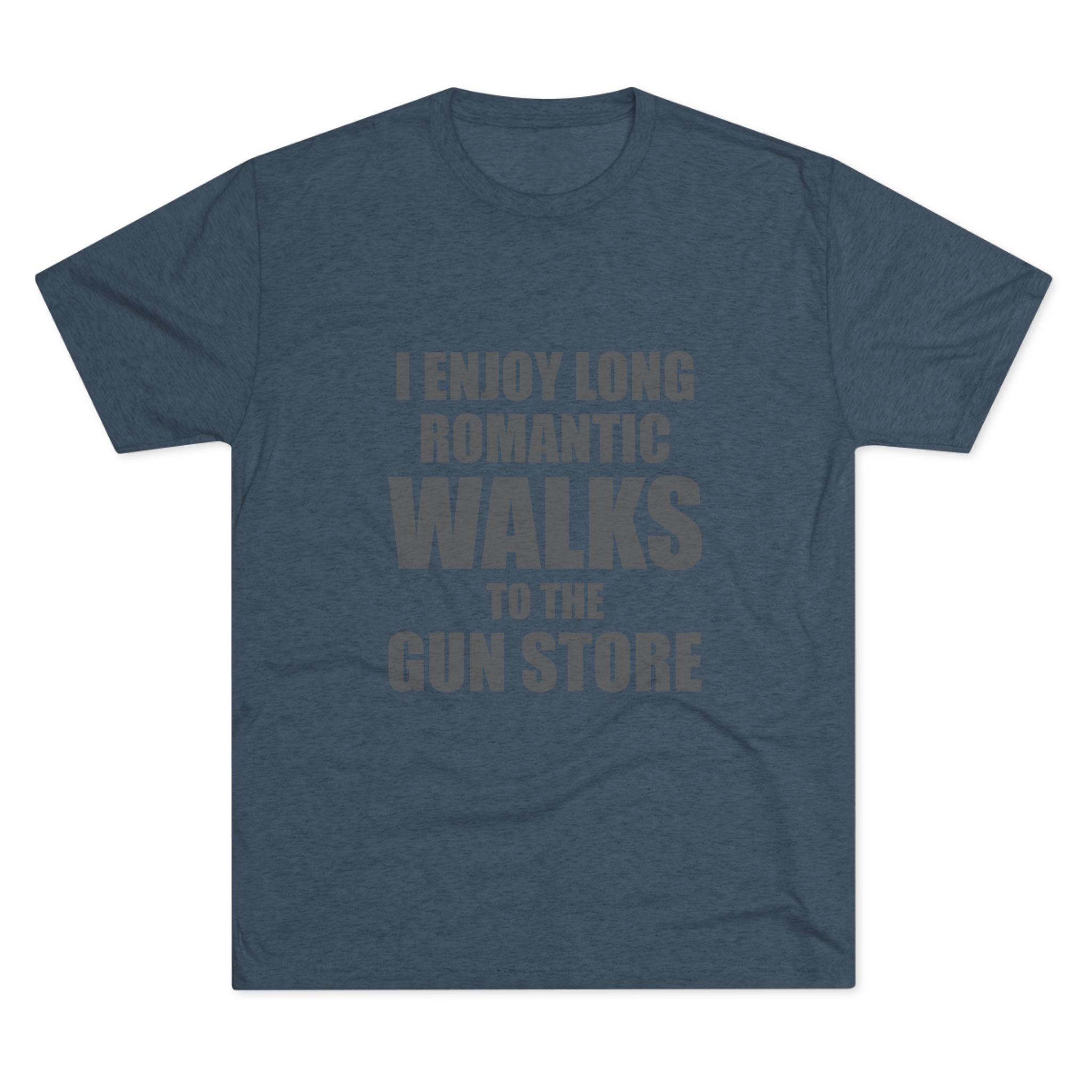 Gun Lover's Tri-Blend Tee - Romantic Walks Design