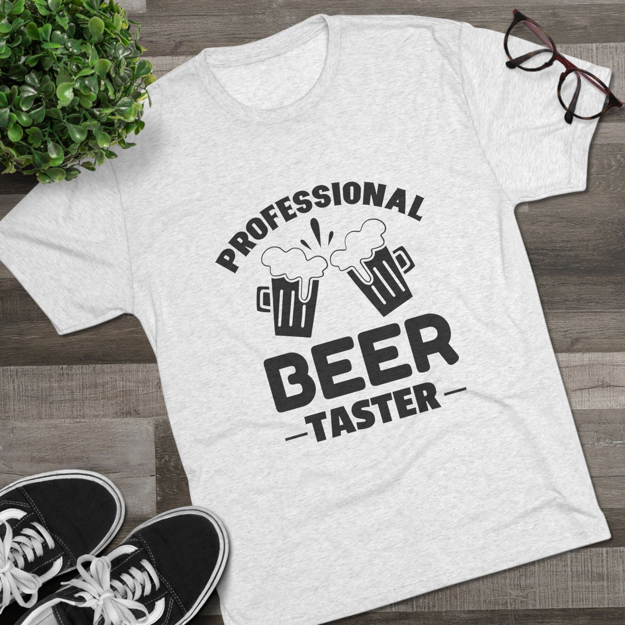Professional Beer Taster Unisex Tri-Blend Tee