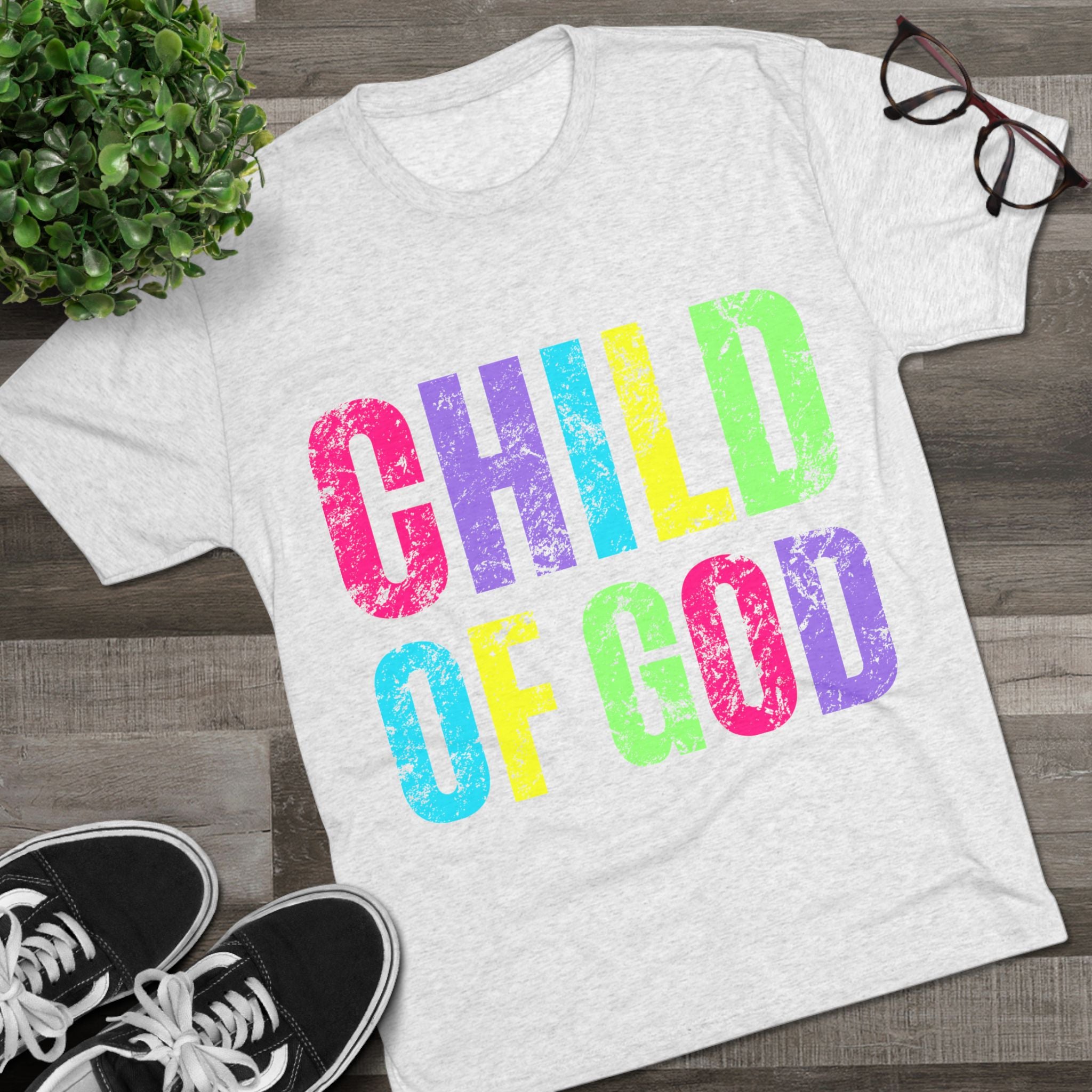 Colorful Child of God Unisex Tee