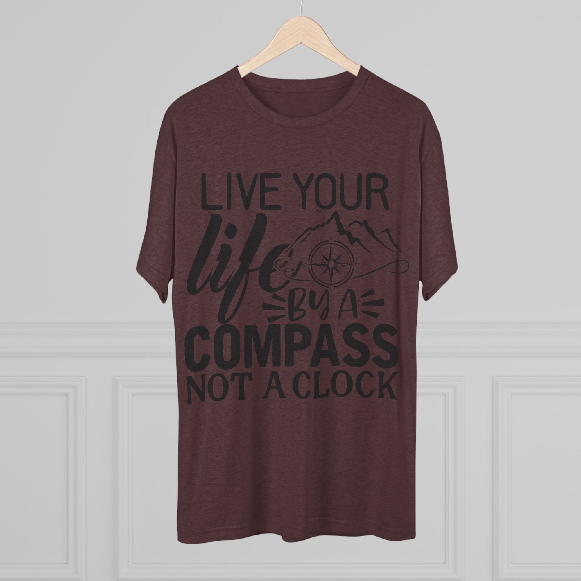 Adventures Await Tri-Blend Tee | Wanderlust Shirt, Travel Gift, Nature Lover Tee, Outdoor Adventure Shirt, Inspirational T-Shirt
