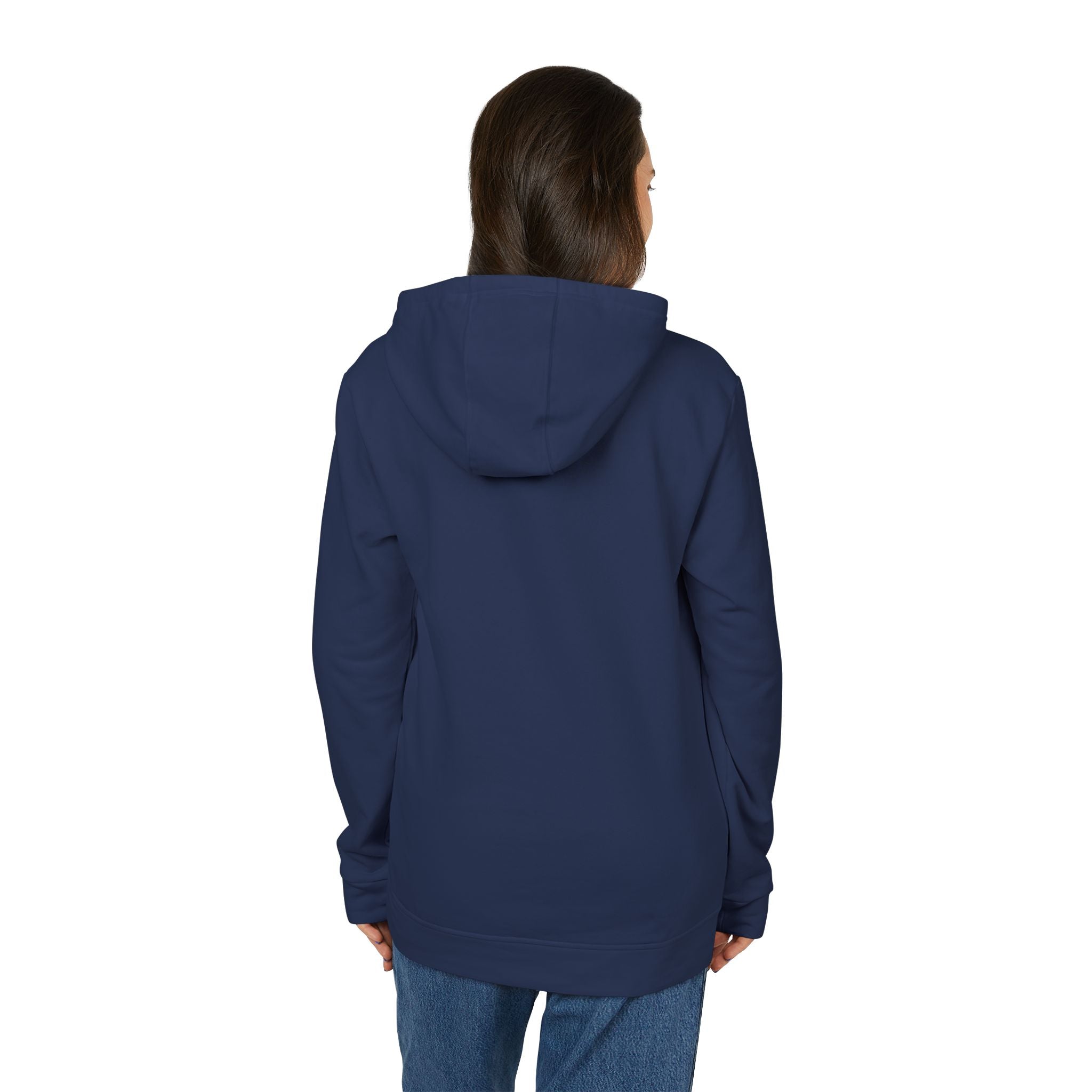 Fleece Hoodie - Bold Lines Design