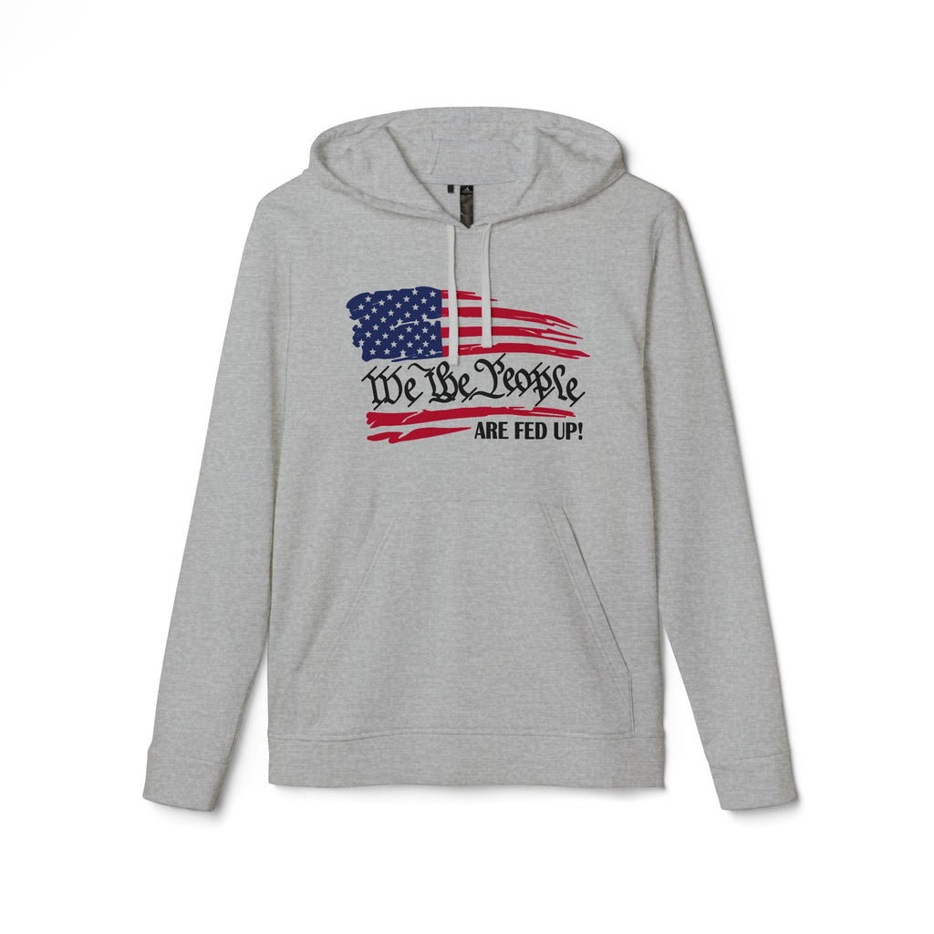 Fleece Hoodie - Bold Lines Design