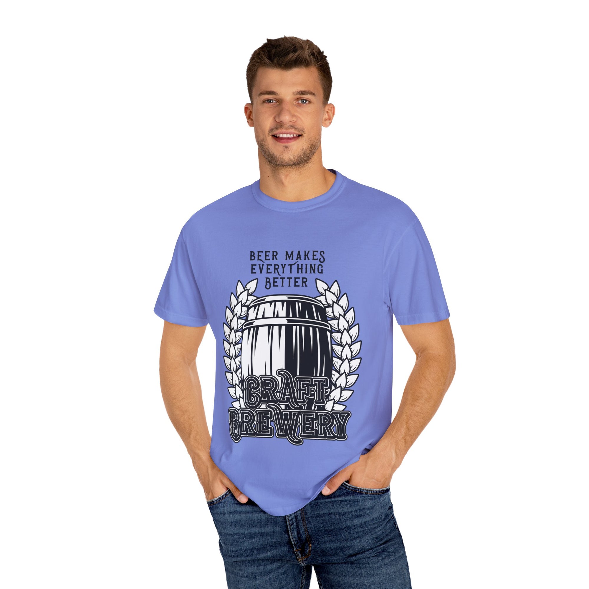 Craft Brewery T-Shirt, Beer Lover Gift, Unisex Graphic Tee, Beer Enthusiast Apparel, Homebrew Gifts, Fun Drinking Shirt