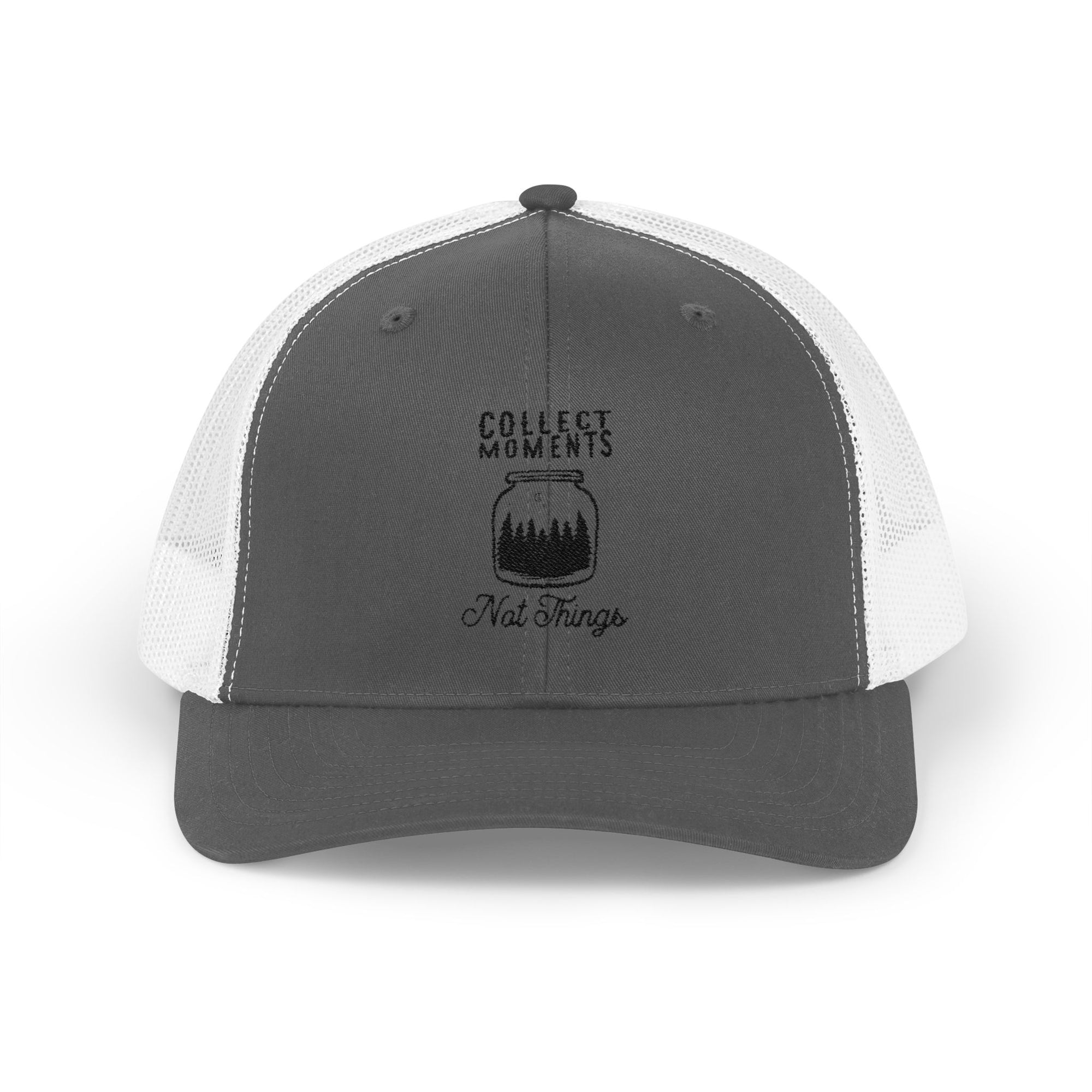 Collect Moments Snapback Trucker Cap, Outdoor Hat, Gift for Him, Adjustable Cap, Adventure Cap, Festival Wear, Nature Lover Gift