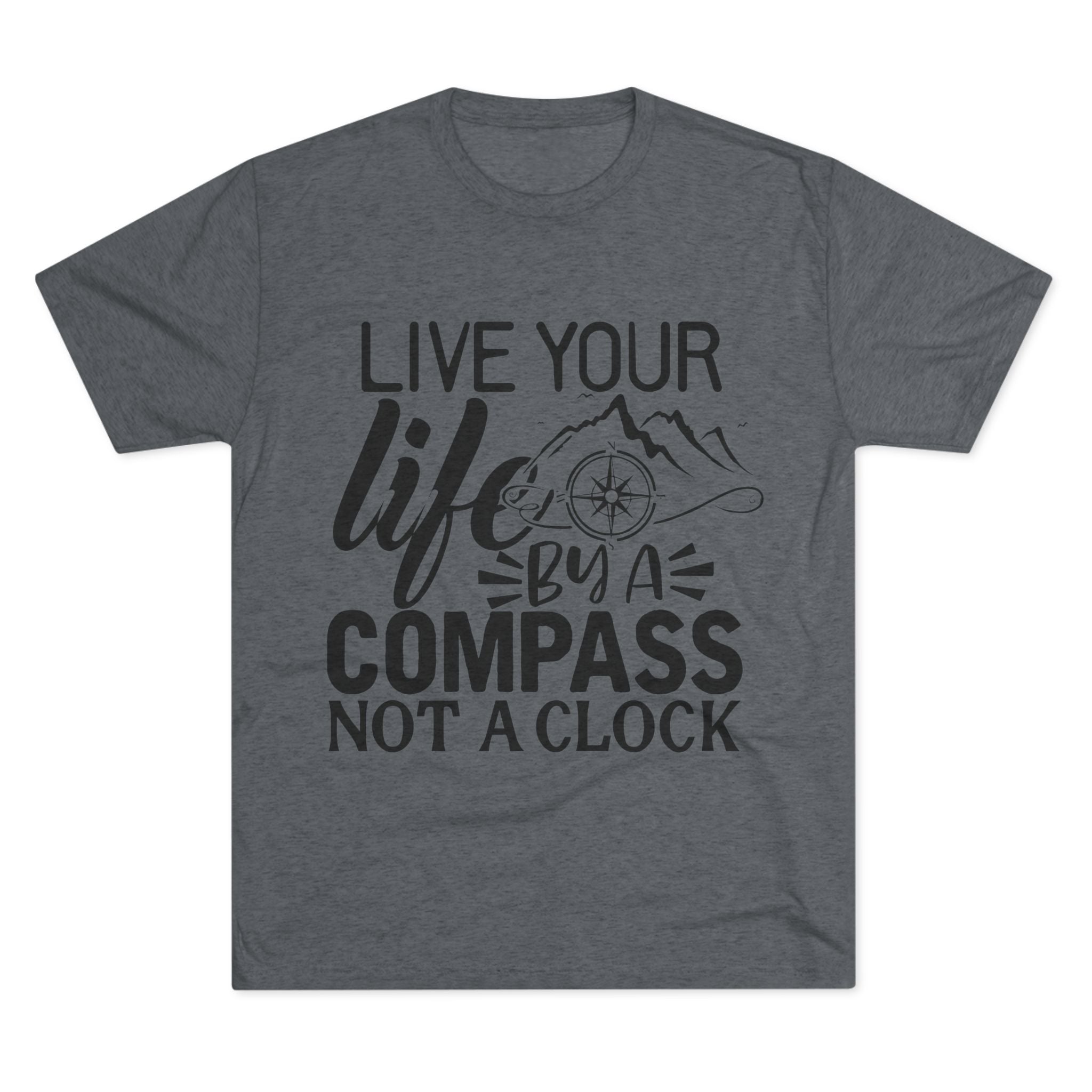 Adventures Await Tri-Blend Tee | Wanderlust Shirt, Travel Gift, Nature Lover Tee, Outdoor Adventure Shirt, Inspirational T-Shirt