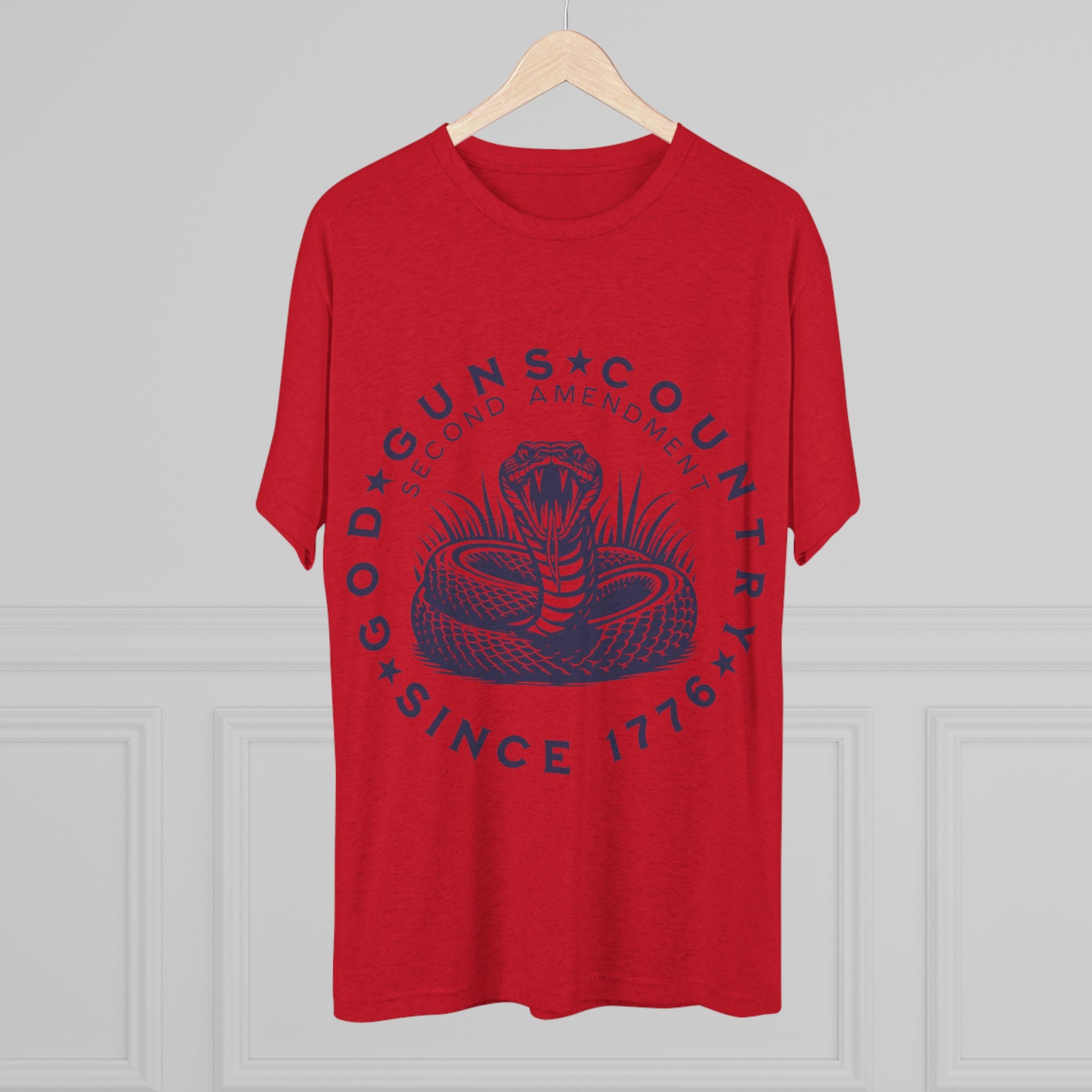 Unisex Tri-Blend Crew Tee featuring Second Amendment Design | Casual Wear for Patriots, Gifts for Gun Enthusiasts, Independence Day [...]