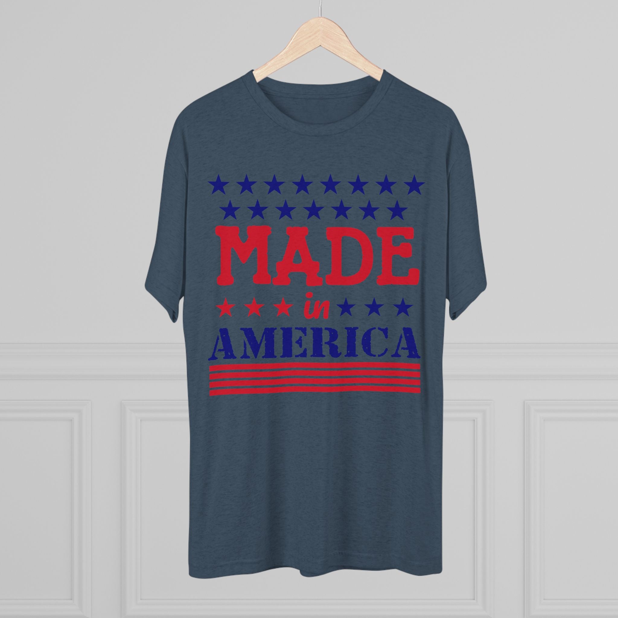 American Made Unisex Tri-Blend Tee