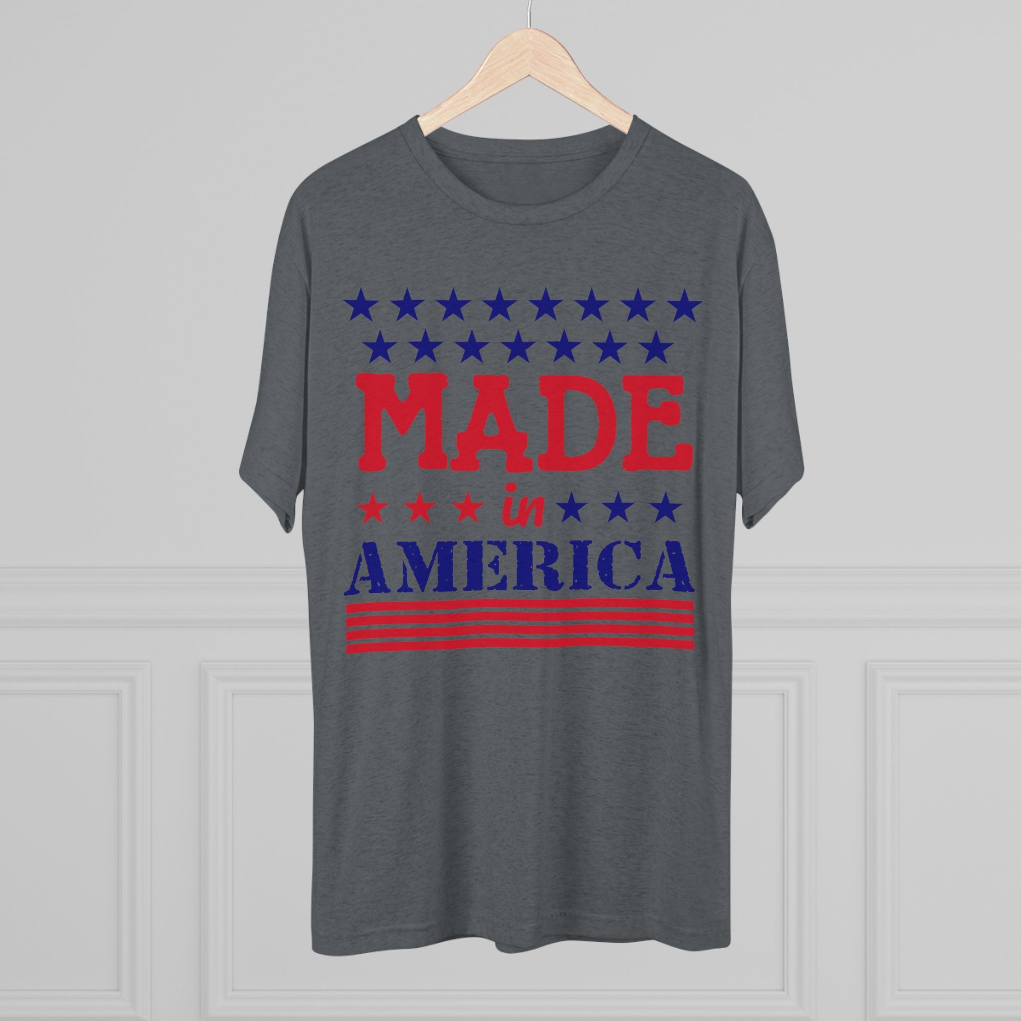 American Made Unisex Tri-Blend Tee