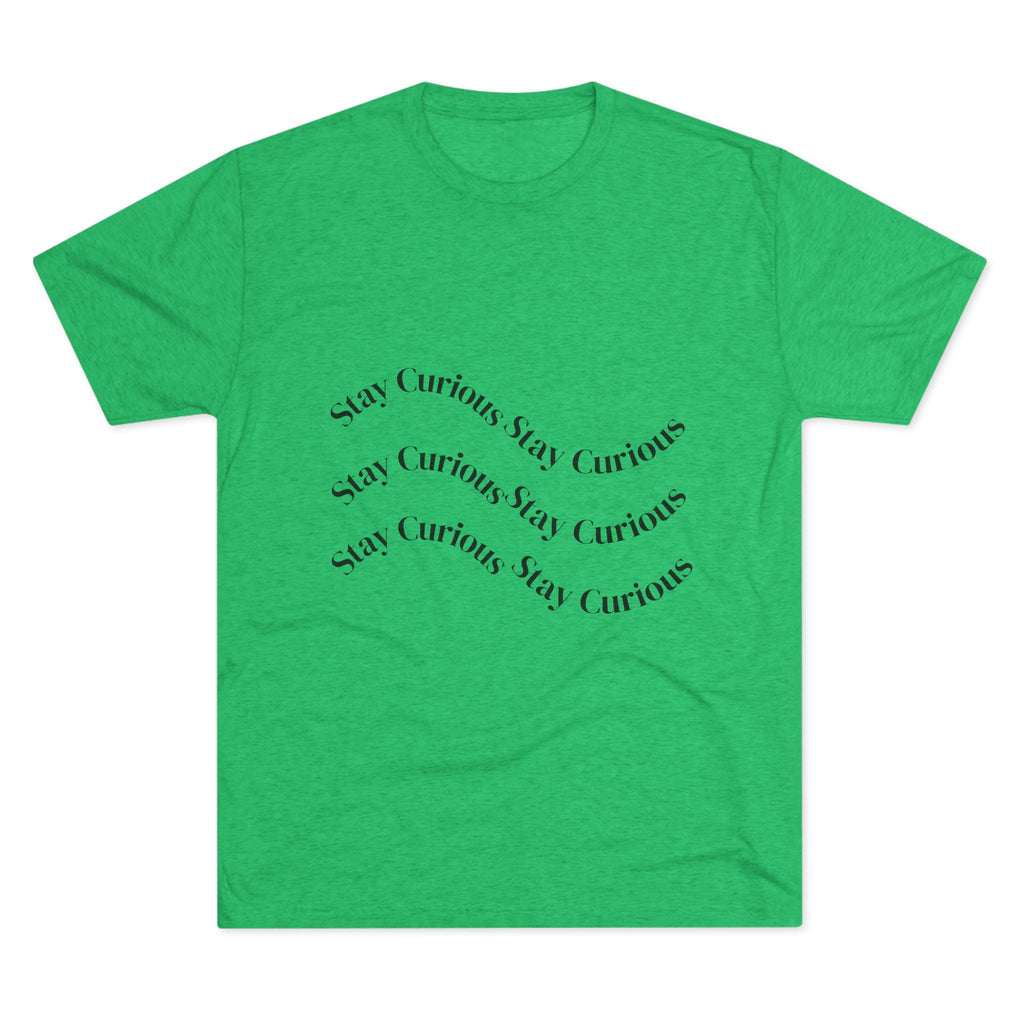 Crew Tee Stay Curious Wave Shirt