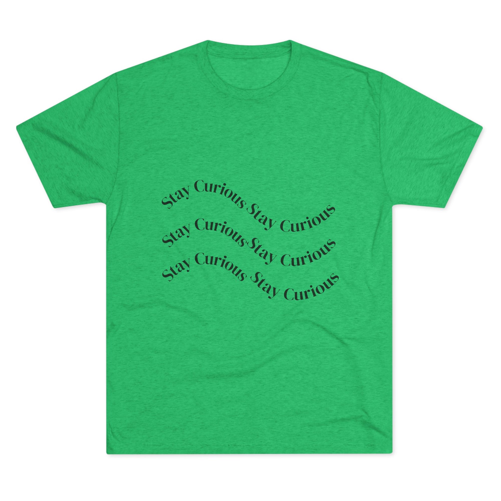 Crew Tee Stay Curious Wave Shirt