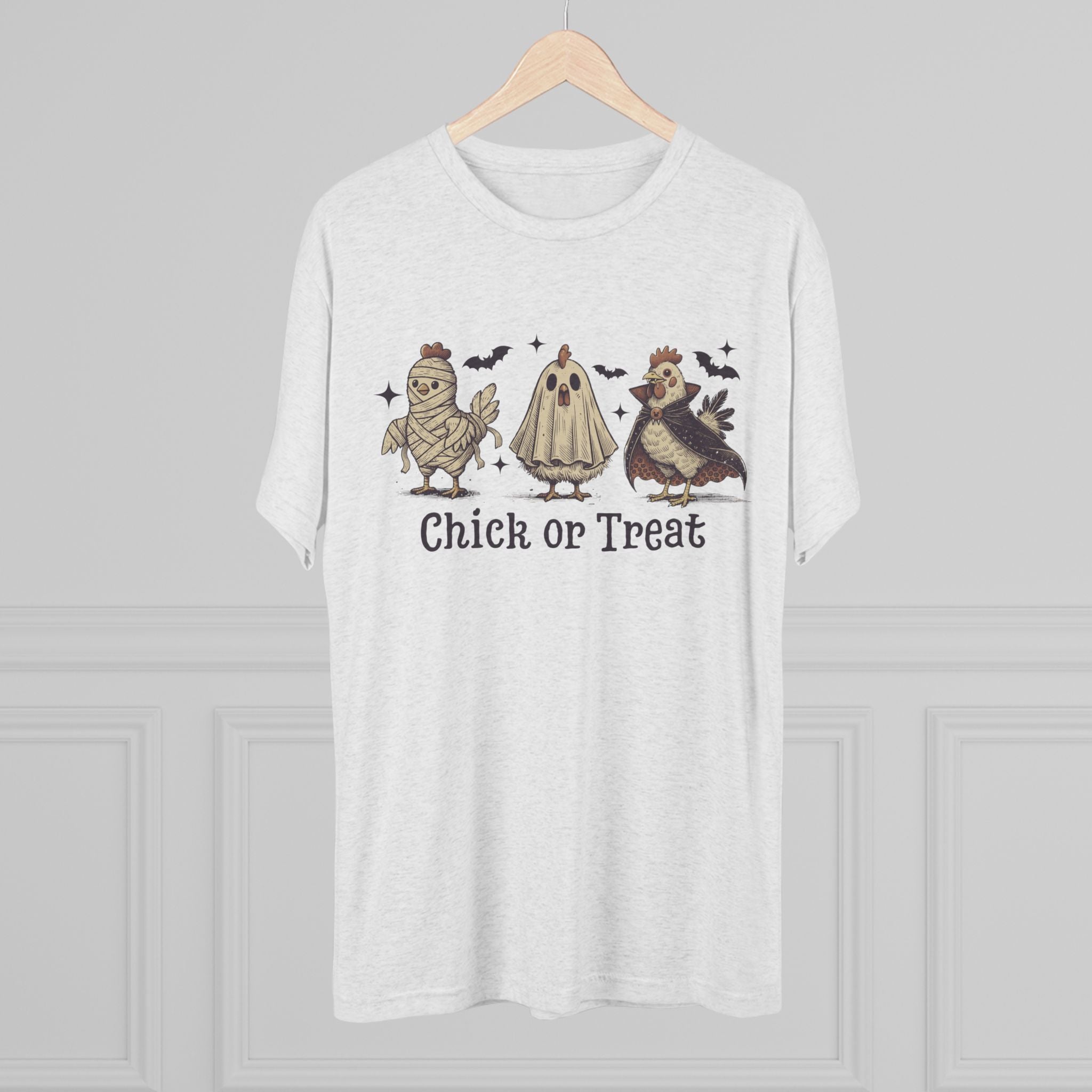 Halloween Crew Tee - Chick or Treat Unisex Tee, Spooky Shirt, Fall Fashion, Halloween Gift, Cute Costume Tee, Autumn Vibes