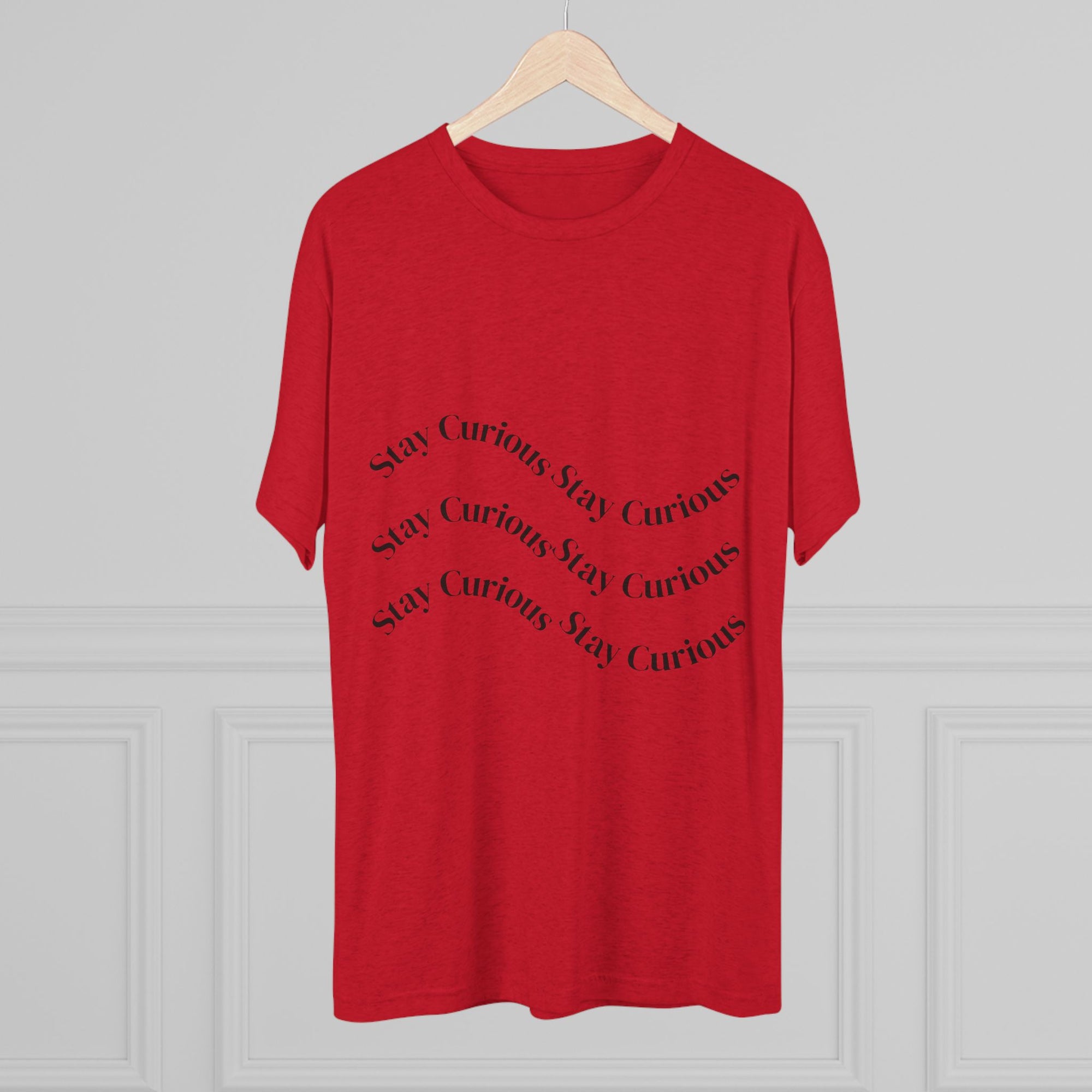 Crew Tee Stay Curious Wave Shirt