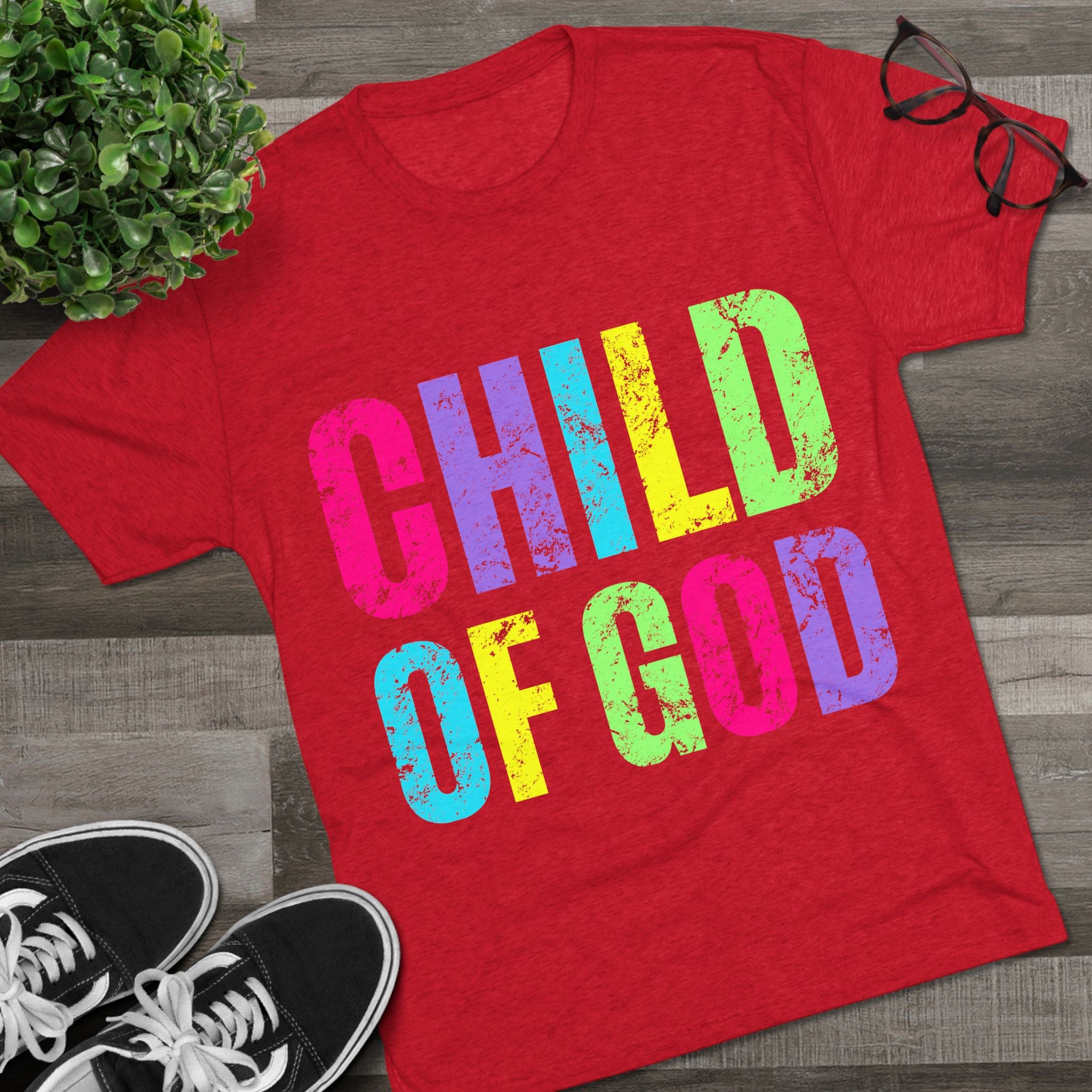 Colorful Child of God Unisex Tee