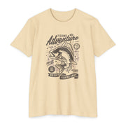 Fishing Adventure T-Shirt | Retro Fishing Tee, Outdoor Enthusiast Shirt, Father's Day Gift, Camp Apparel, Fishing Camp Style