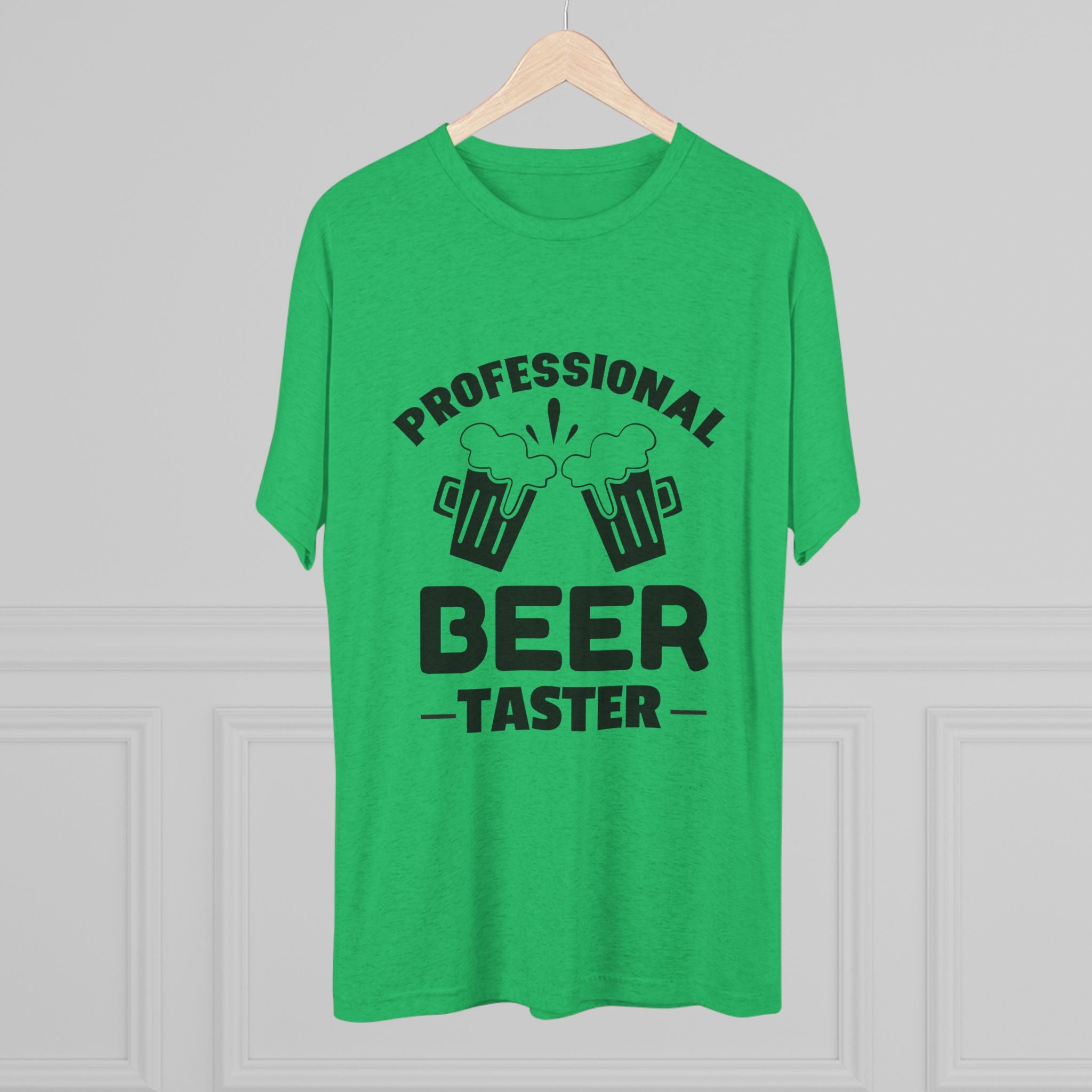 Professional Beer Taster Unisex Tri-Blend Tee