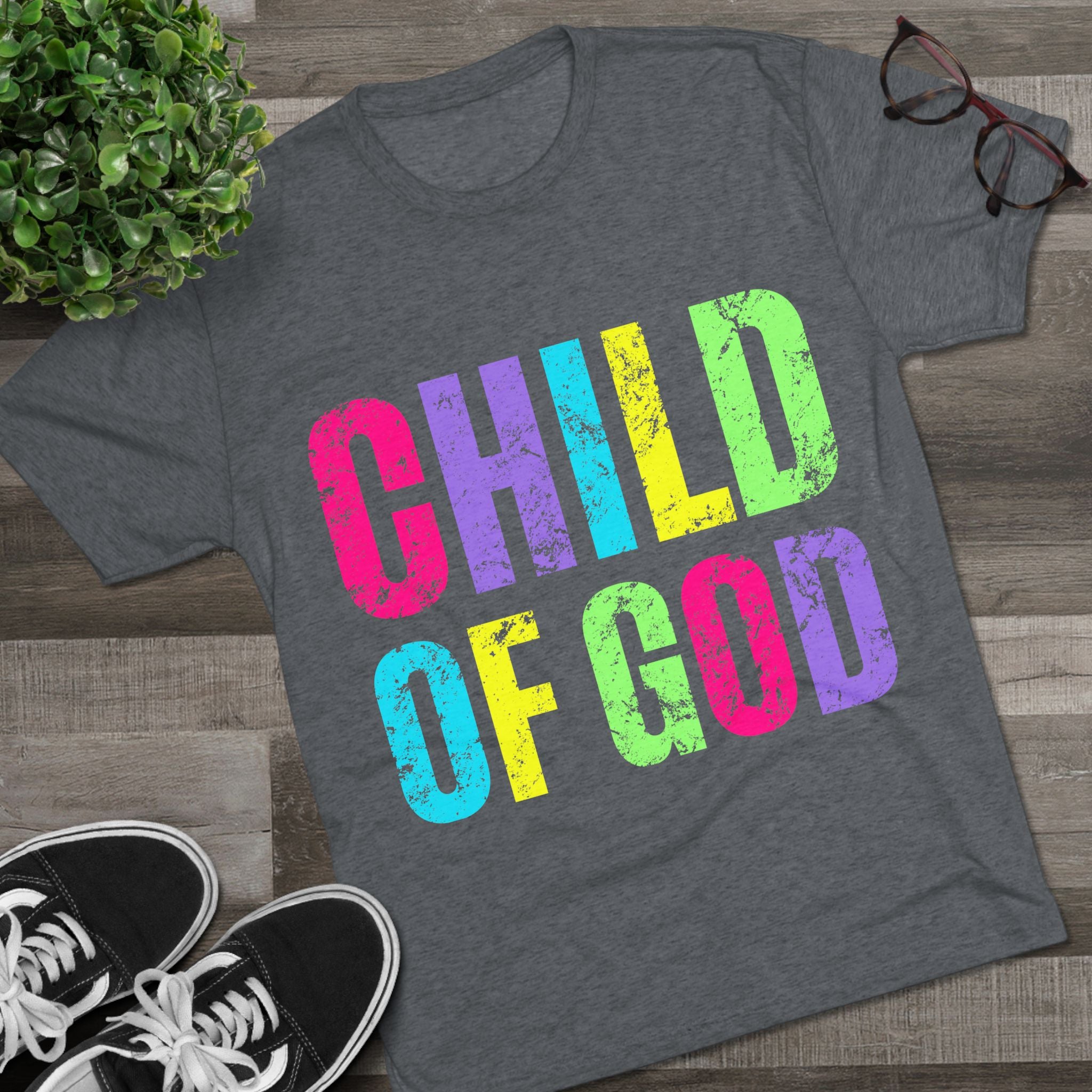 Colorful Child of God Unisex Tee