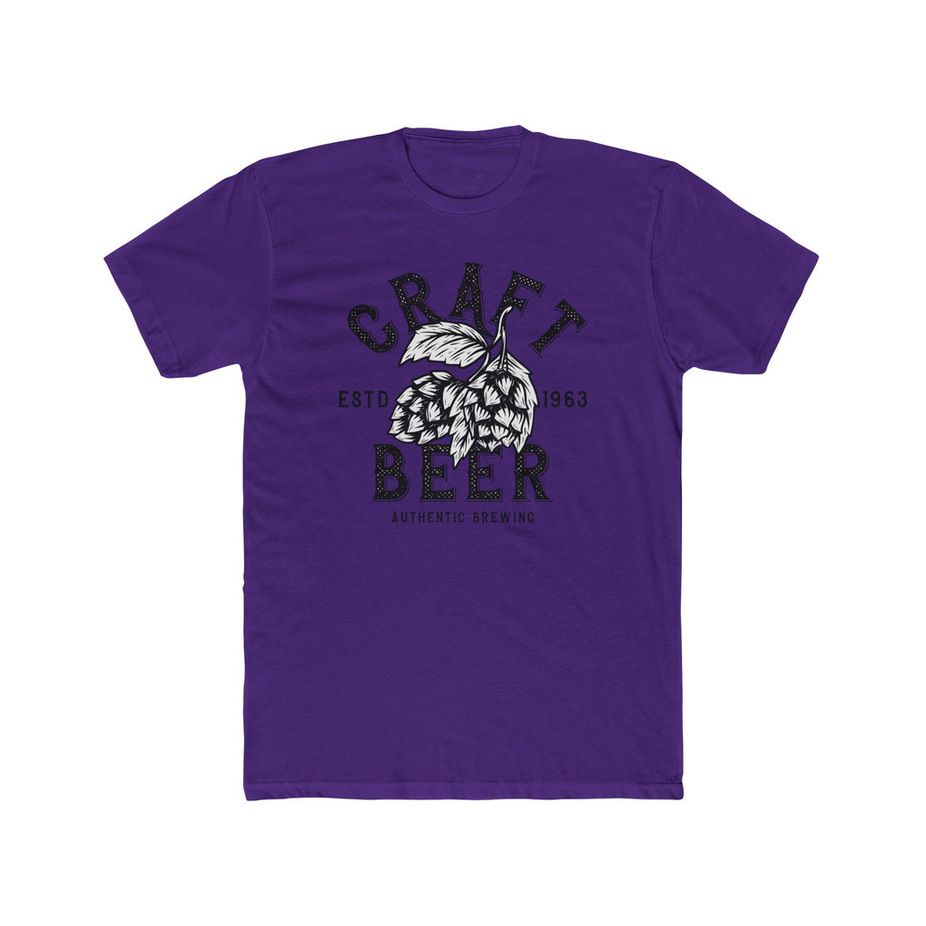 Craft Beer Unisex Cotton Tee, Perfect for Beer Lovers, Birthday Gift, Casual Wear, Homebrew Events