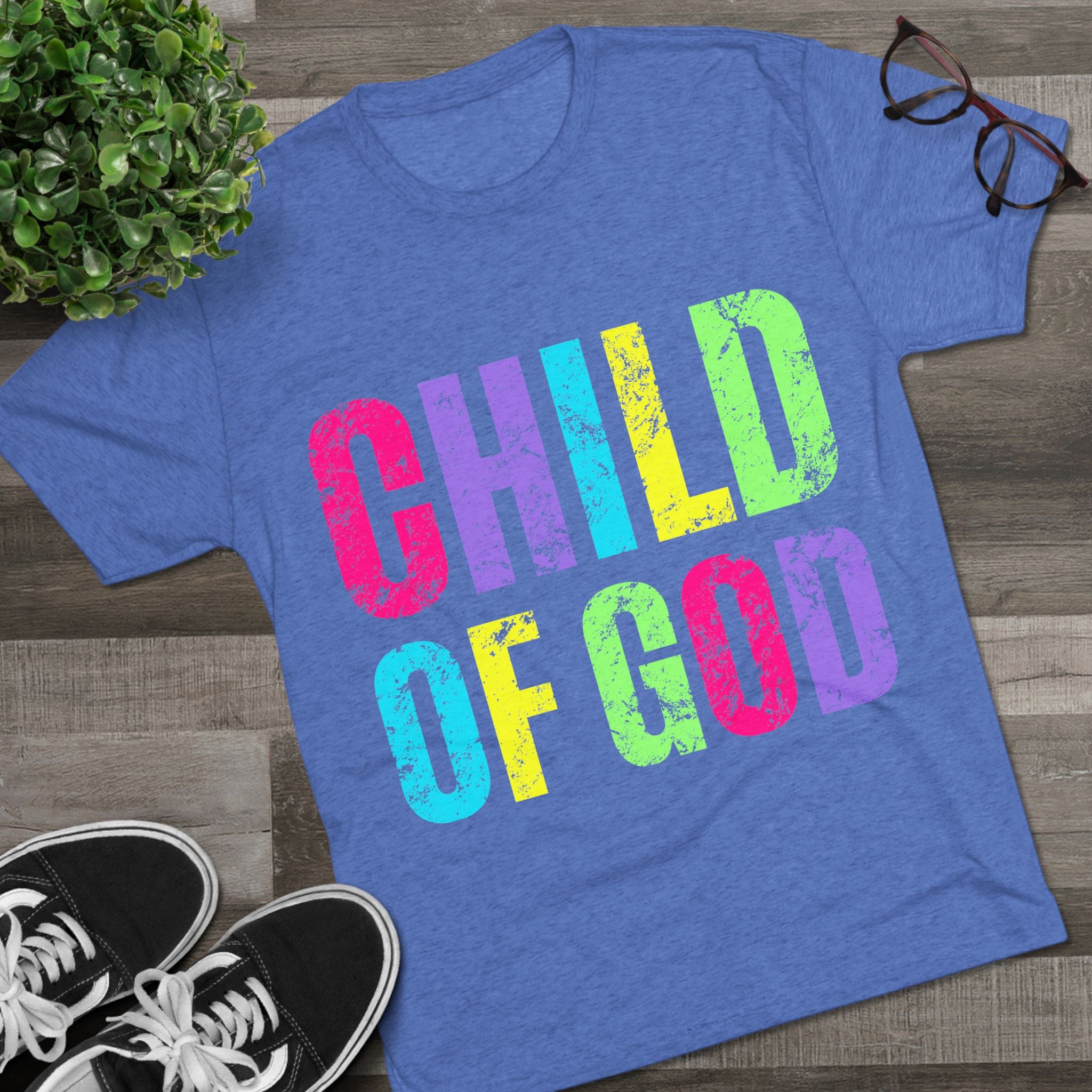 Colorful Child of God Unisex Tee