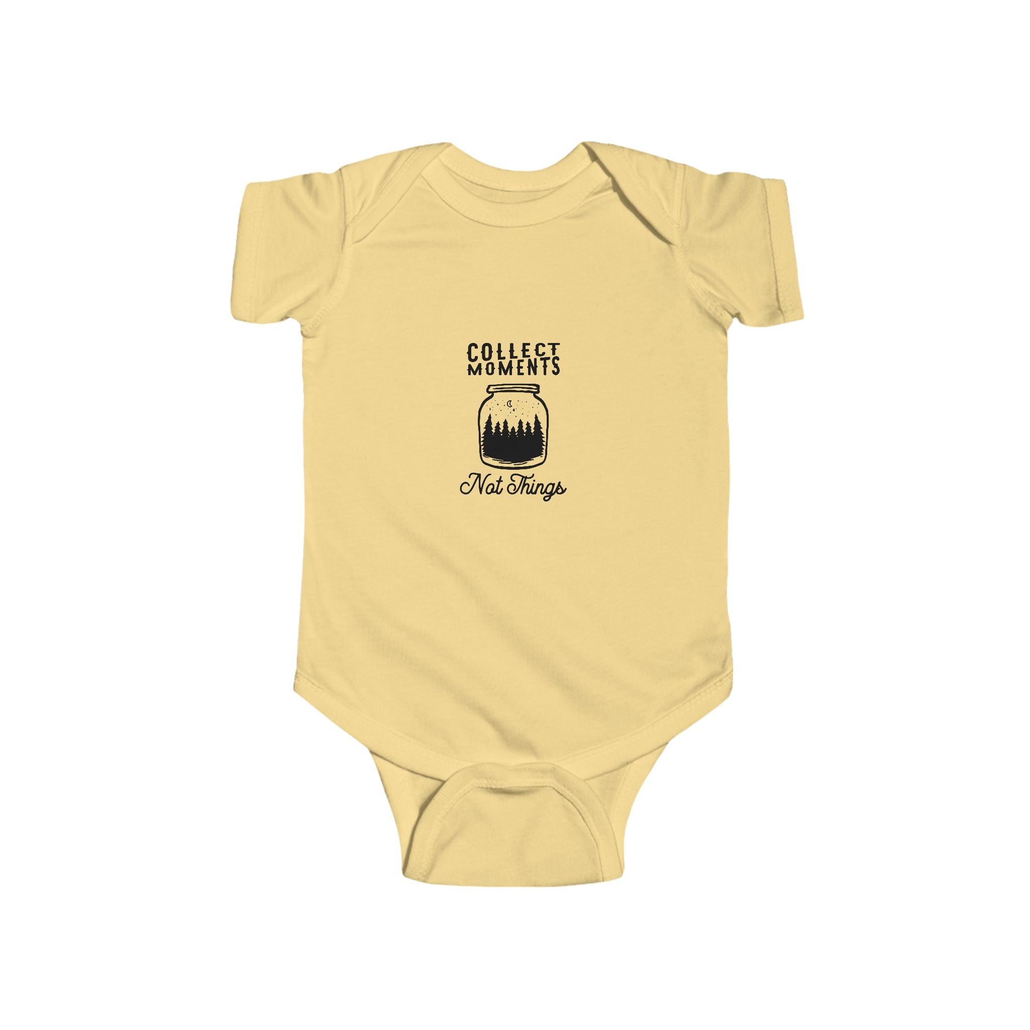 Infant Bodysuit - Collect Moments not things Design