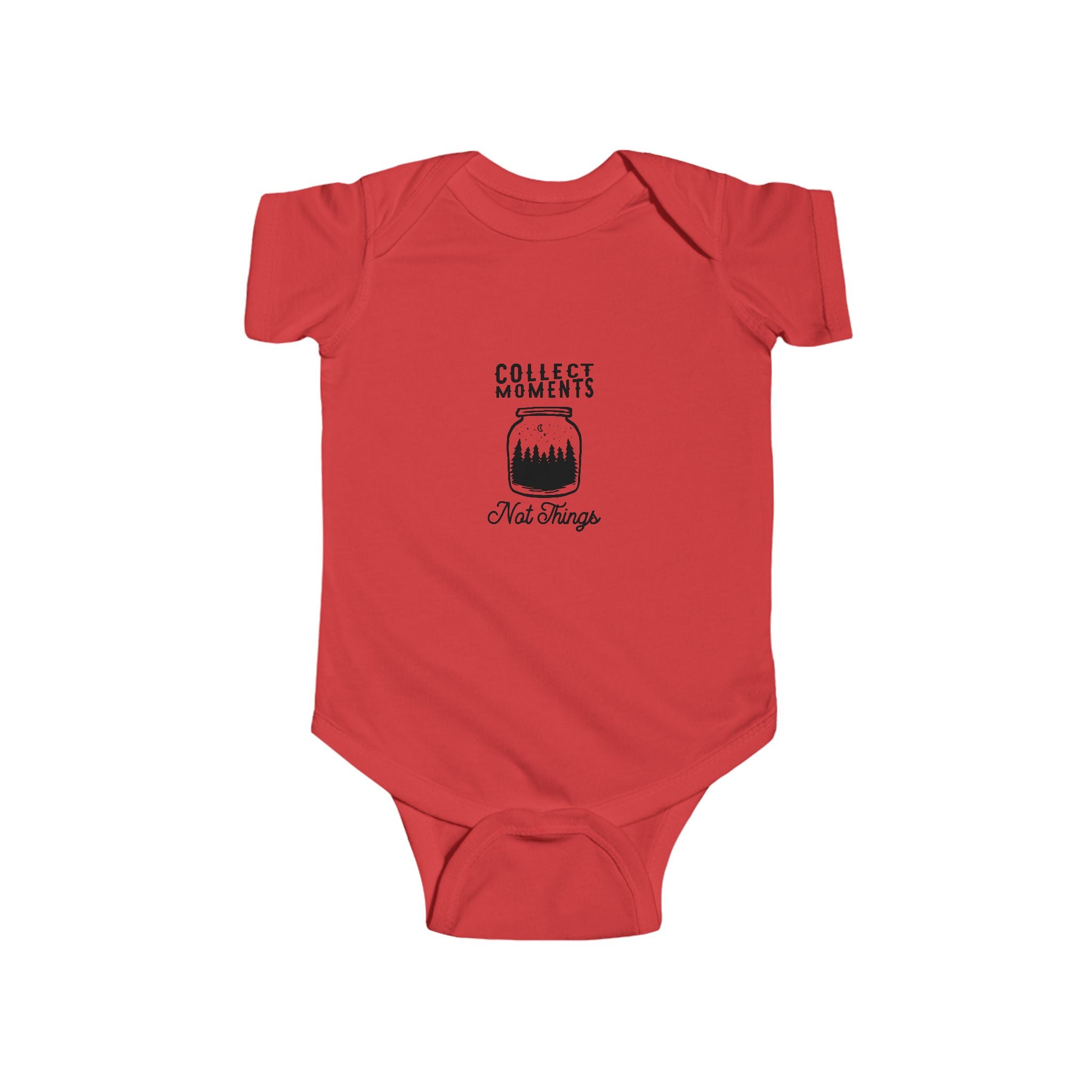 Infant Bodysuit - Collect Moments not things Design