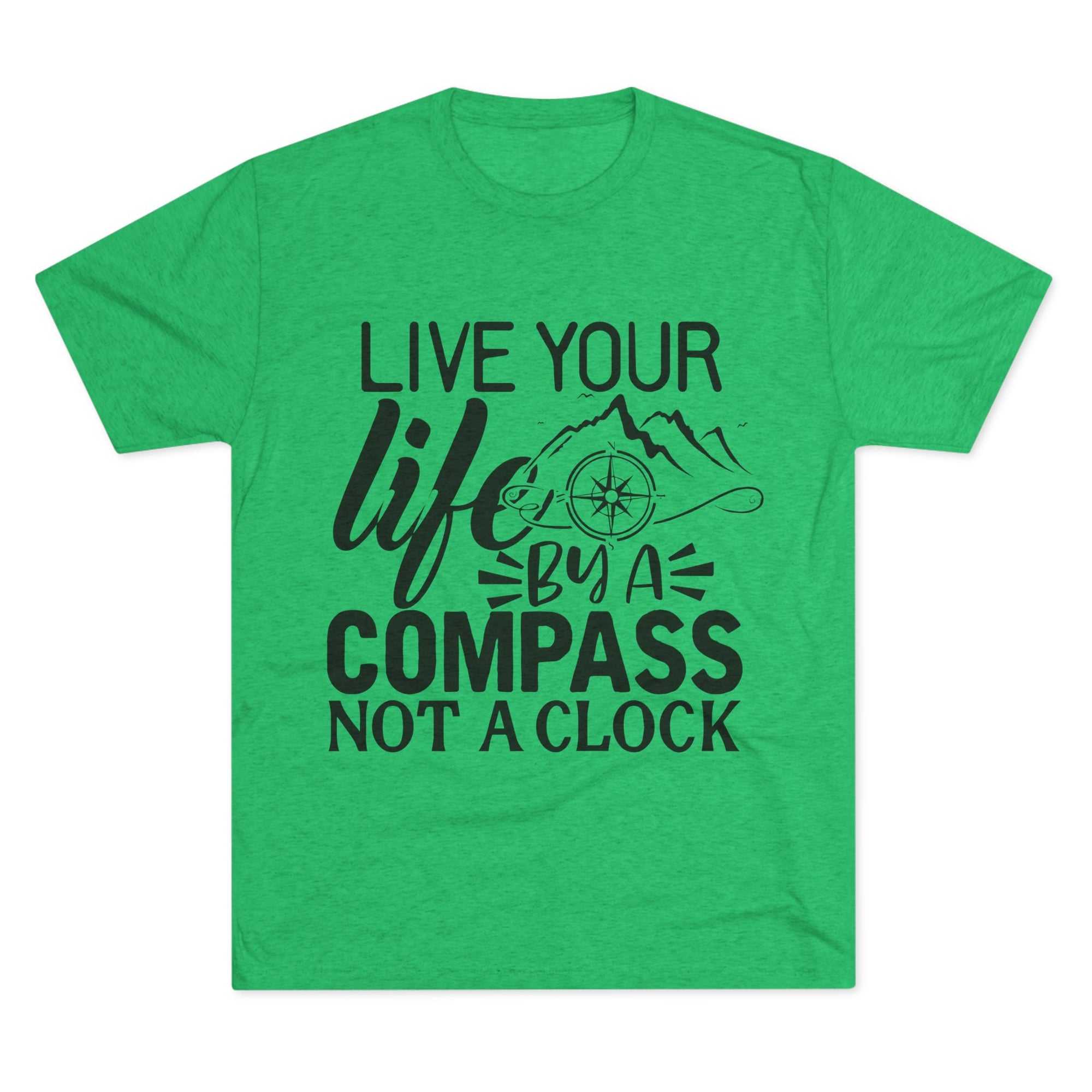 Adventures Await Tri-Blend Tee | Wanderlust Shirt, Travel Gift, Nature Lover Tee, Outdoor Adventure Shirt, Inspirational T-Shirt