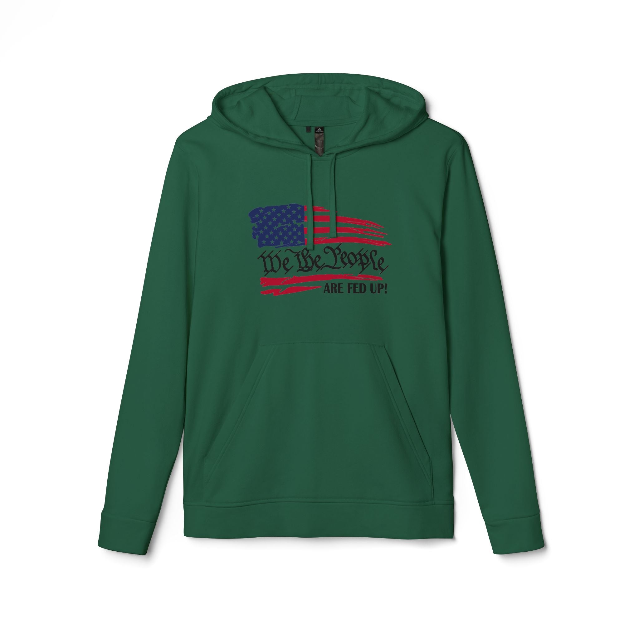 Fleece Hoodie - Bold Lines Design