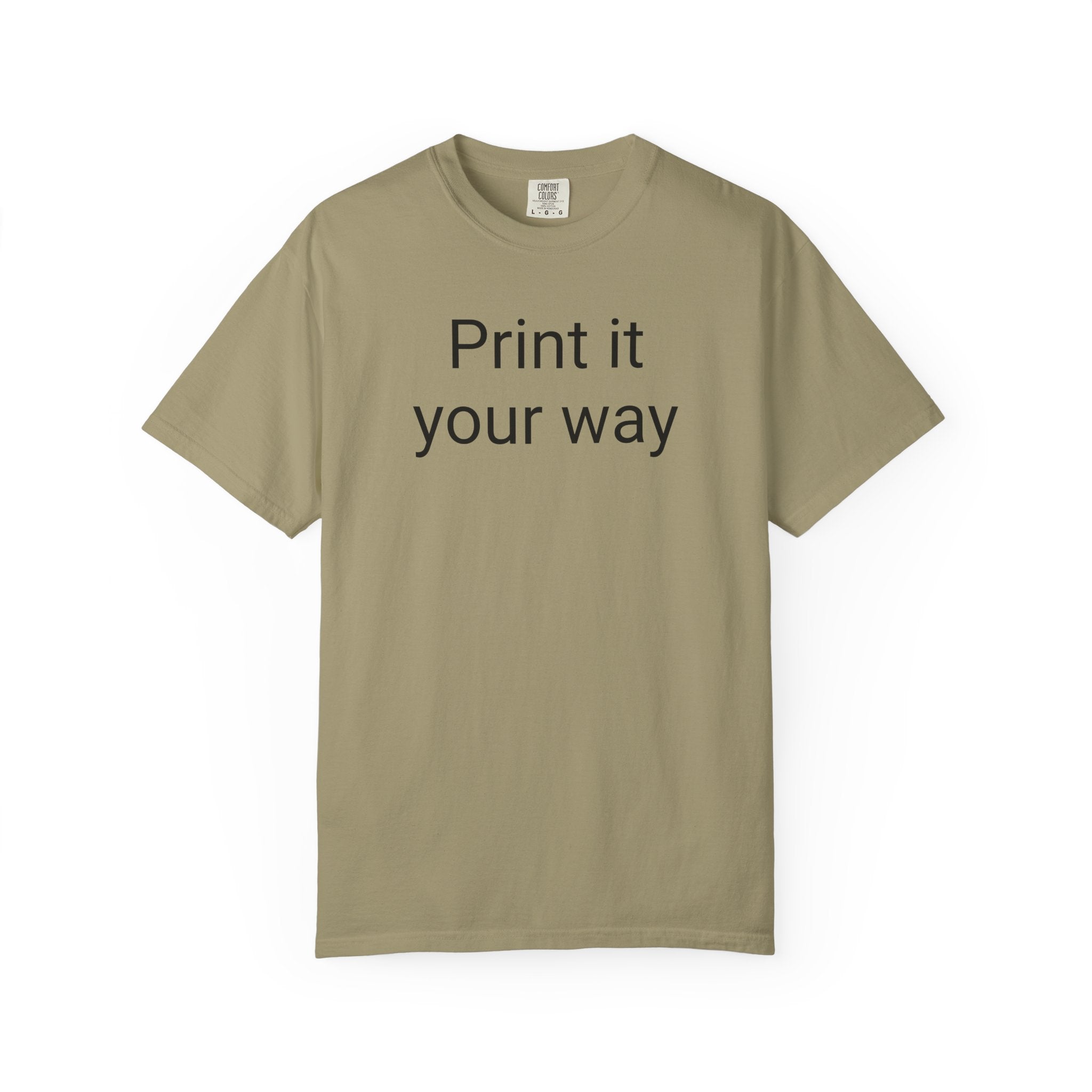 Customizable Unisex T-Shirt | Print It Your Way | Gift for Friends, DIY Fashion, Casual Wear, Birthday Gift, Personalize Your Style