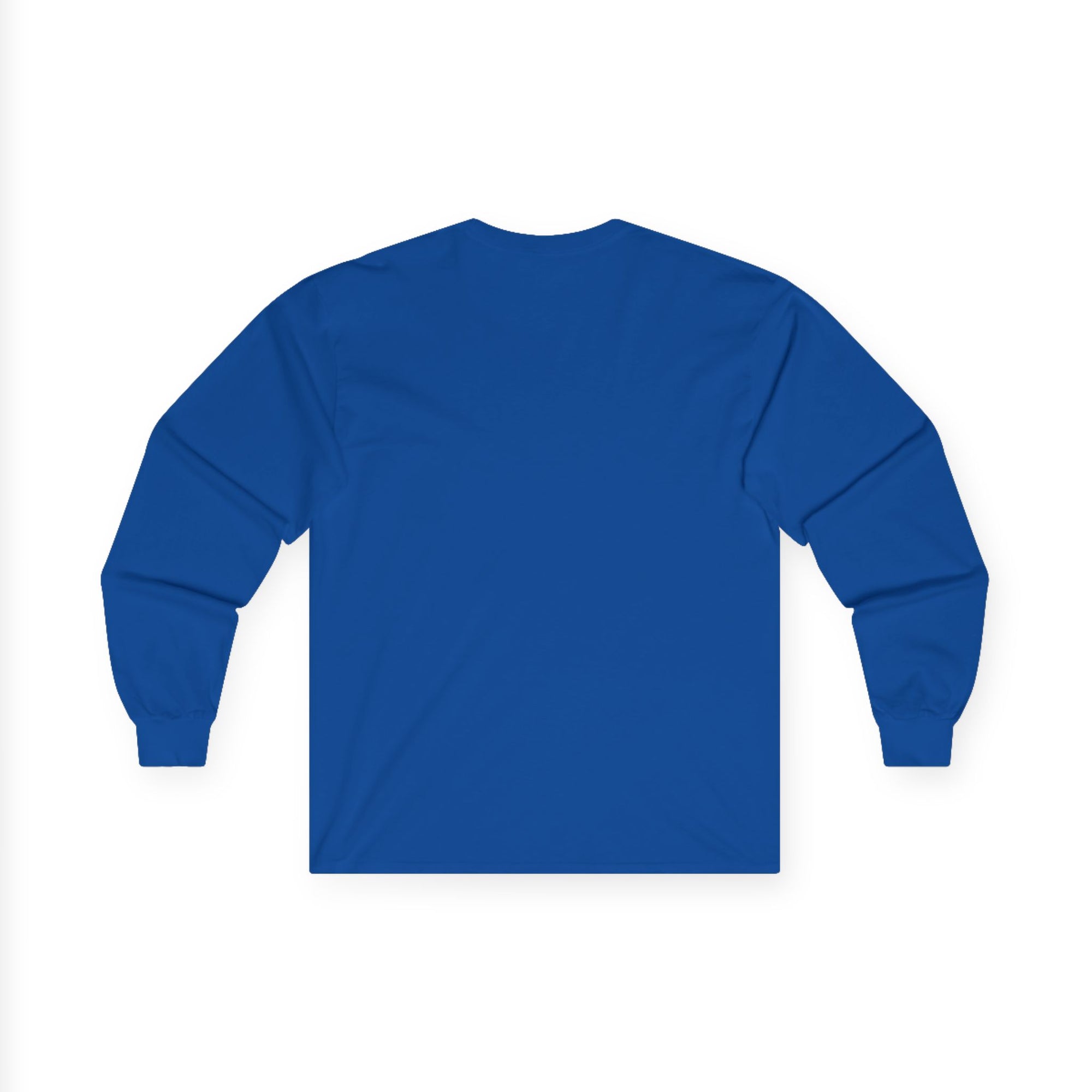 Long Sleeve Tee Stained Glass Christmas Tree Design