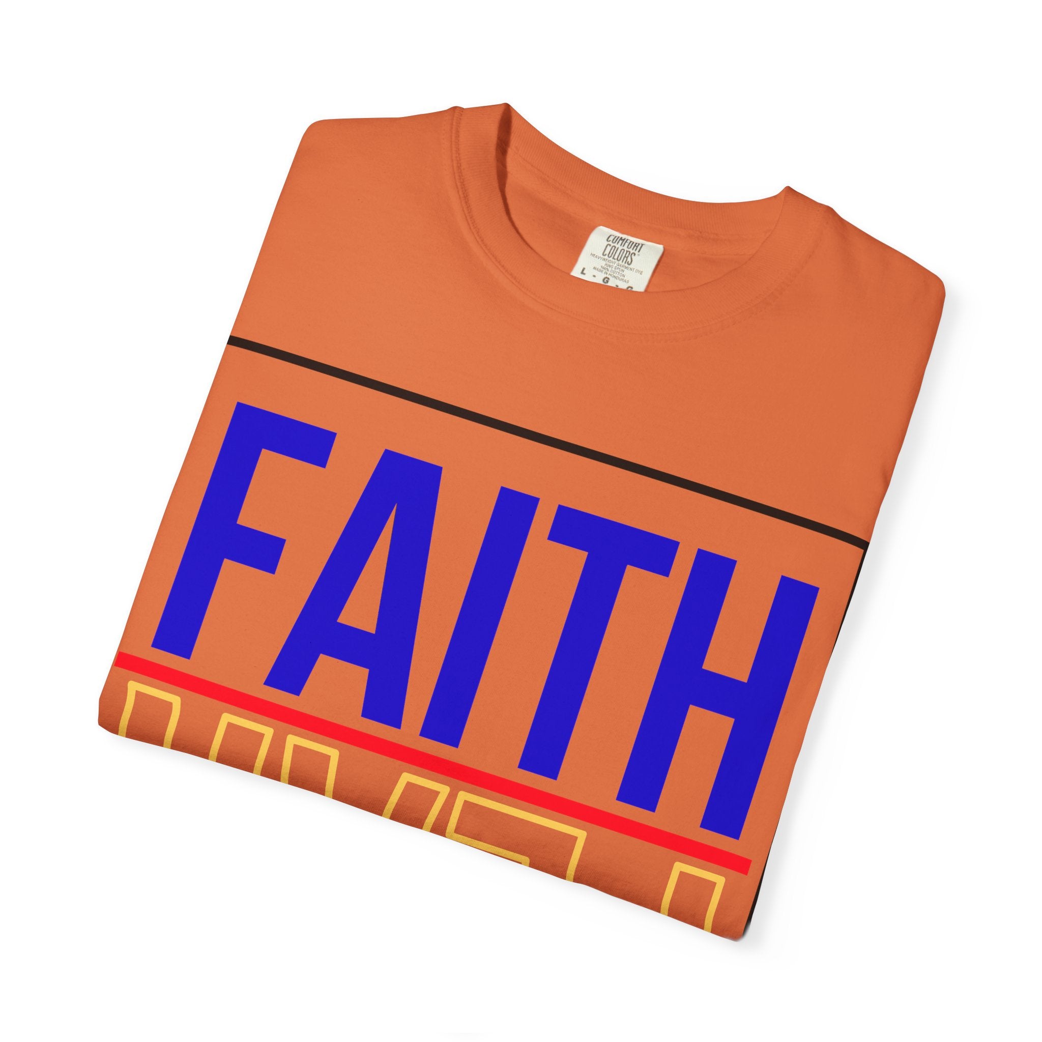 Unisex Faith & Fear T-Shirt, Inspirational Tee, Positive Message, Gift for Friends, Faith-Based Apparel, Casual Wear, Christian Merch